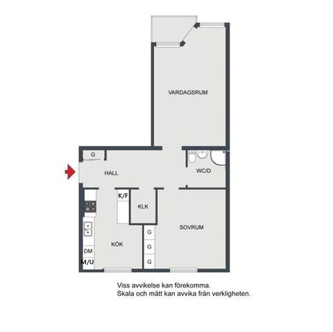 Bostadsrätt, Kagagatan 3,1tr, Tornhagen/Gottfridsberg, Linköping