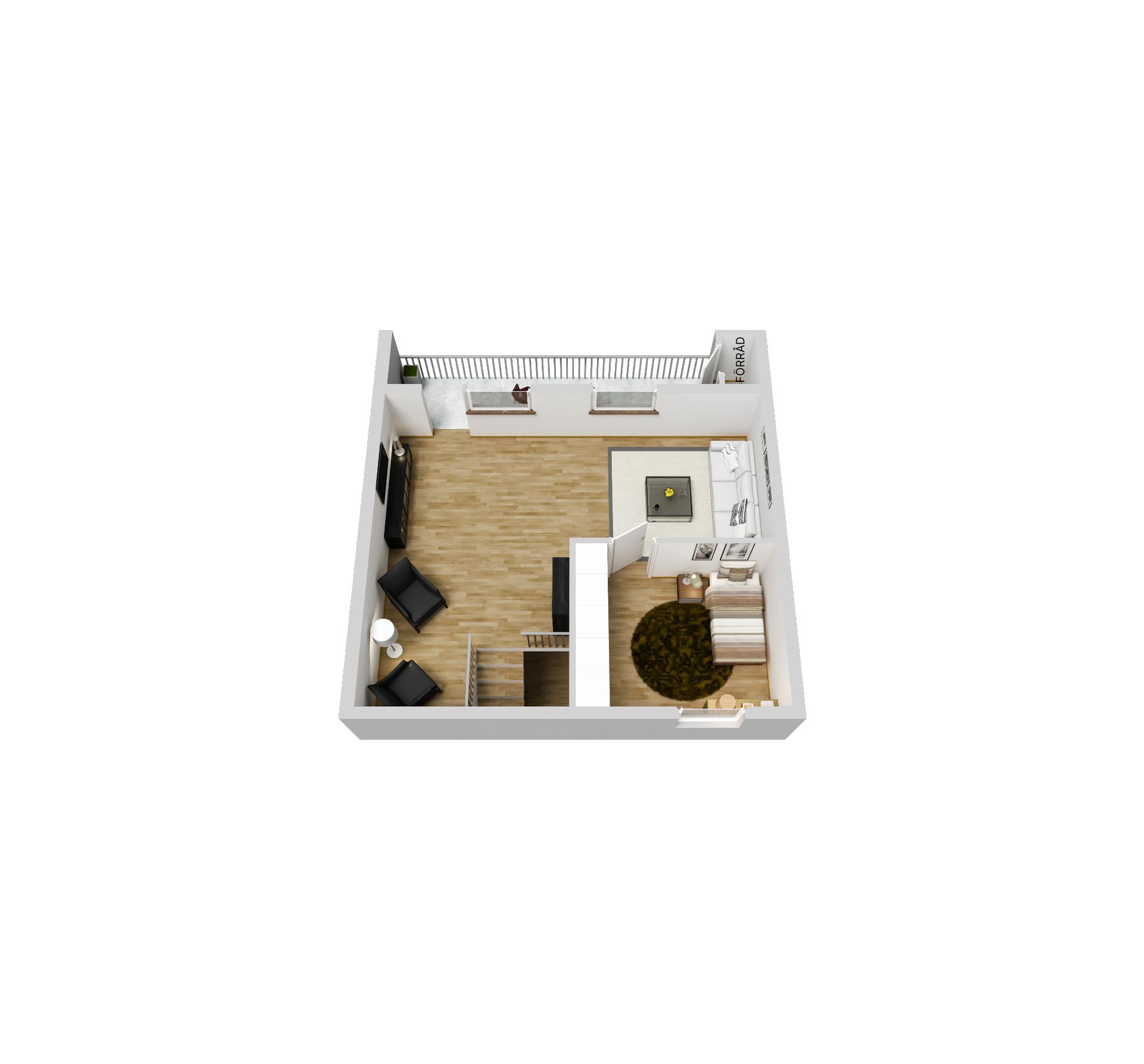 Radhus, Vallmovägen 82, Centrala Gällivare, Gällivare