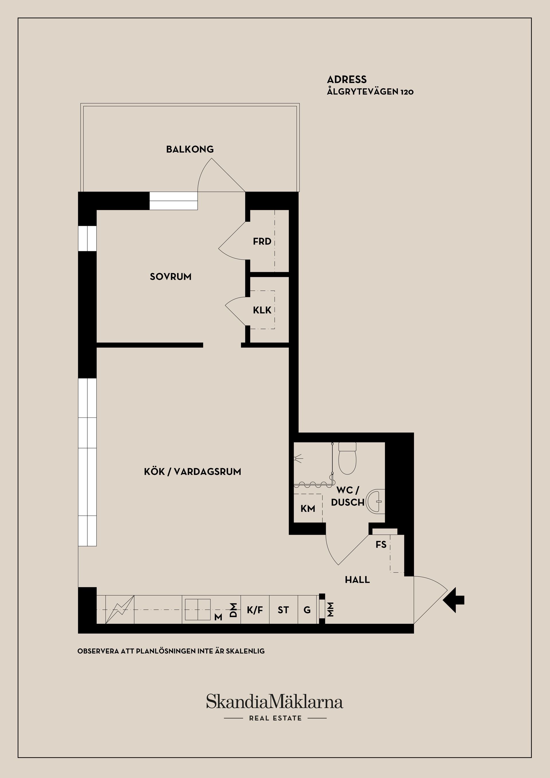 Bostadsrätt, Ålgrytevägen 120, Bredäng / Mälarhöjden, Stockholm