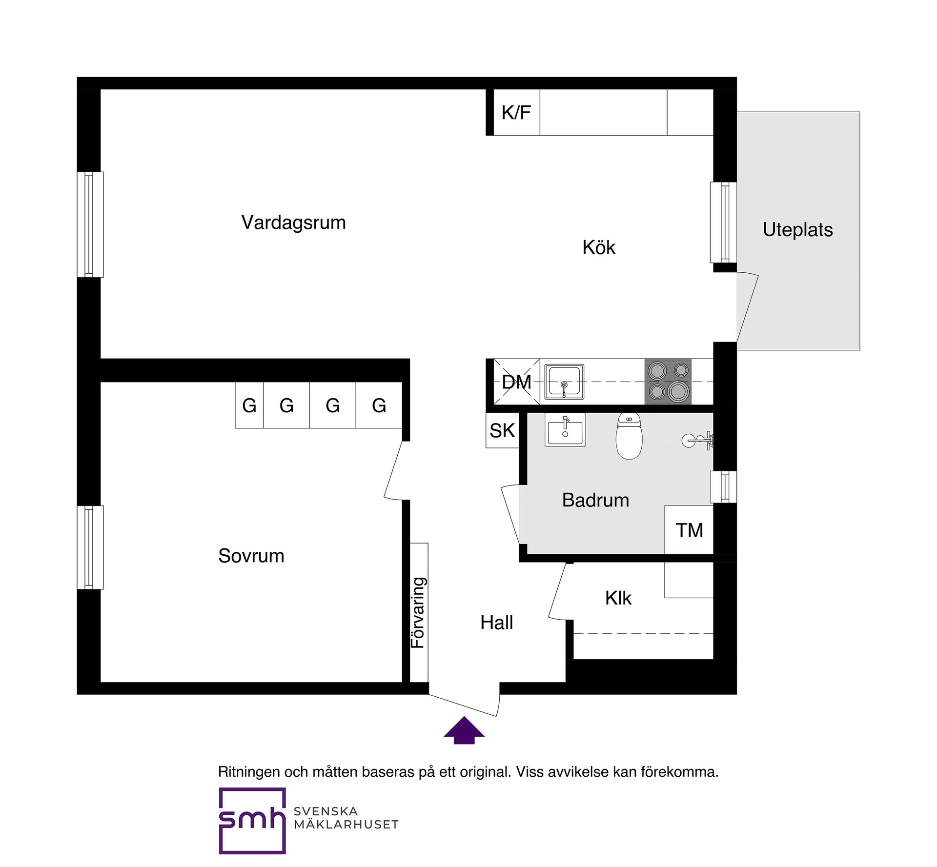 Bostadsrätt, Jönåkersvägen 2D, Enskede - Svedmyra, Stockholm