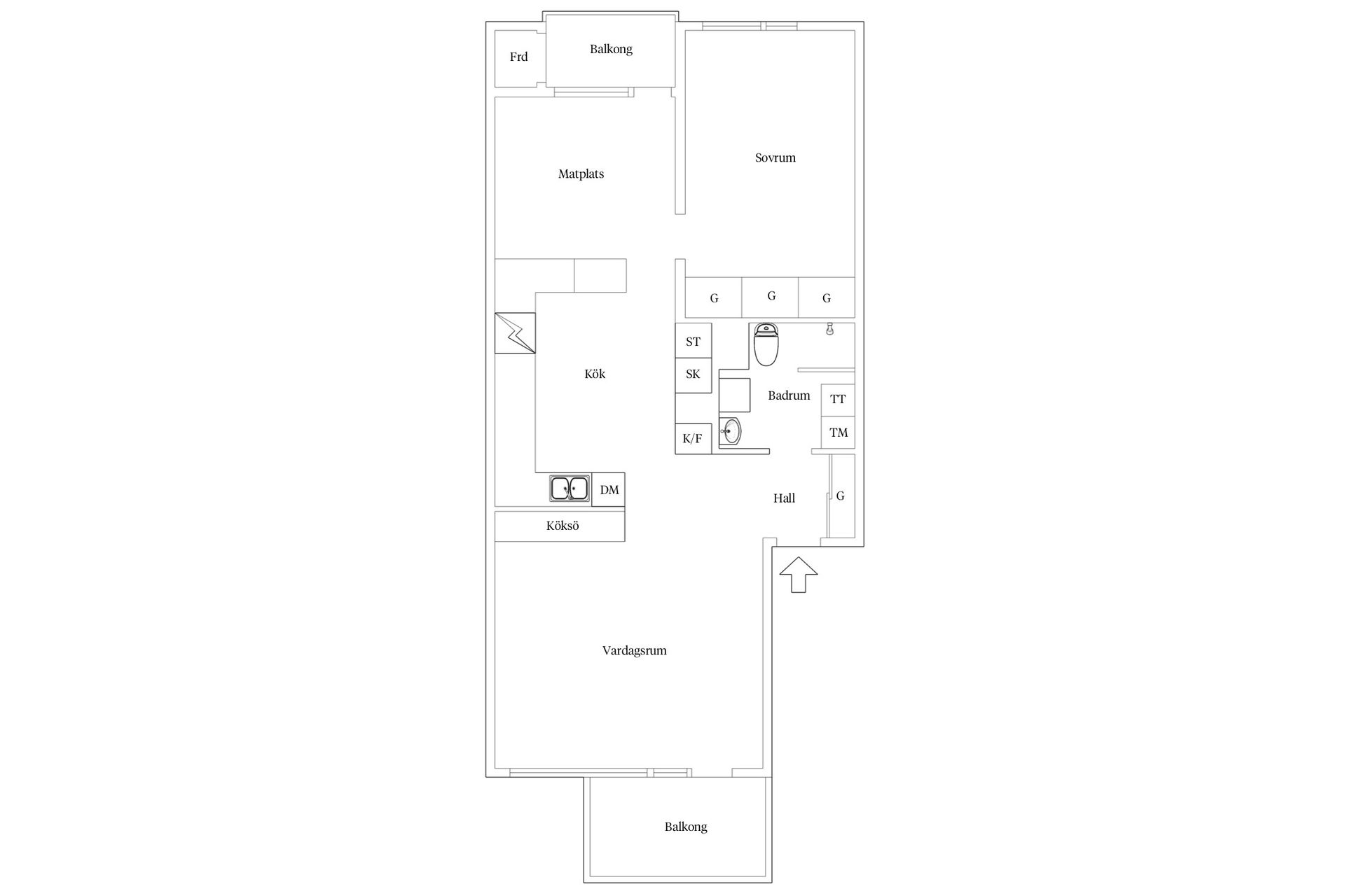 Bostadsrätt, Norra Skeppspromenaden 4, Eriksberg, Göteborg