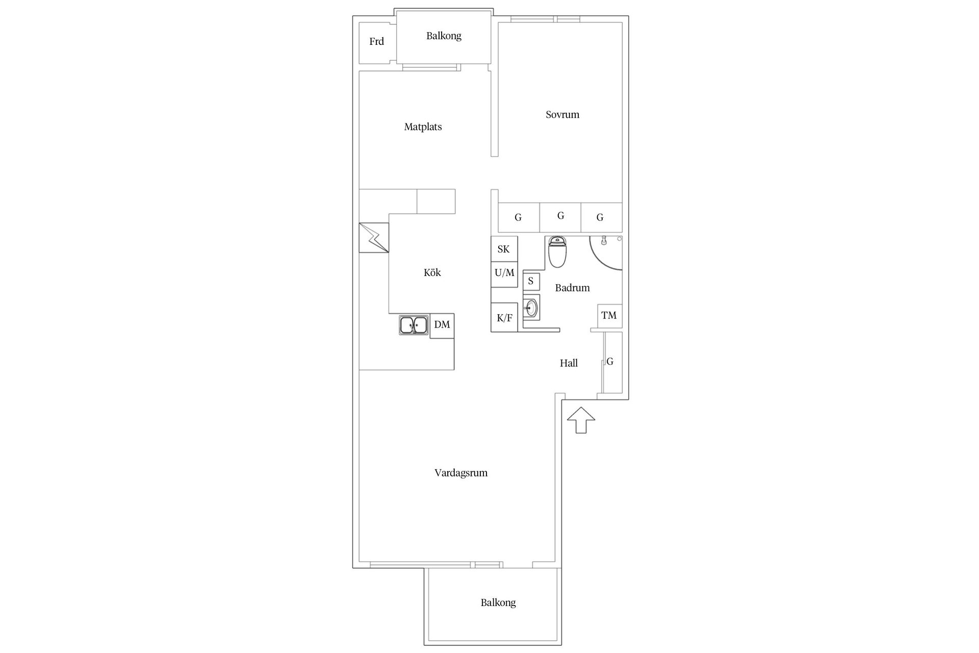 Bostadsrätt, Norra Skeppspromenaden 4, Eriksberg, Göteborg