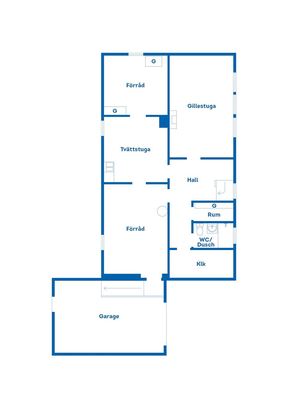Villa, Östra Gränsgatan 44, Lönsboda, Osby