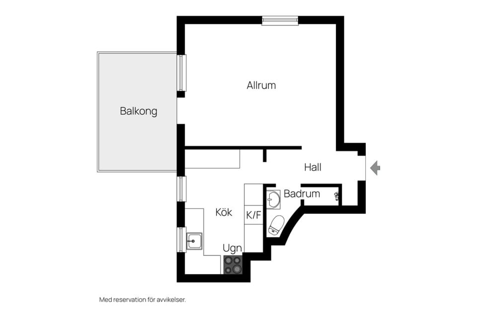 Bostadsrätt, Himmelstalundsvägen 44, Norrköping