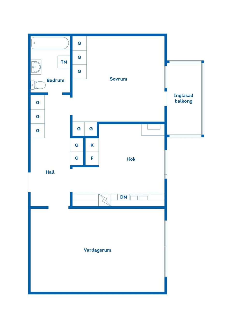 Bostadsrätt, Västra Ringvägen 88, Gådeåberget, Härnösand