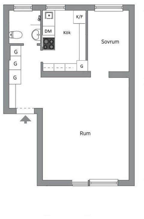 Bostadsrätt, Läckövägen 25, Hammarbyhöjden, Stockholm
