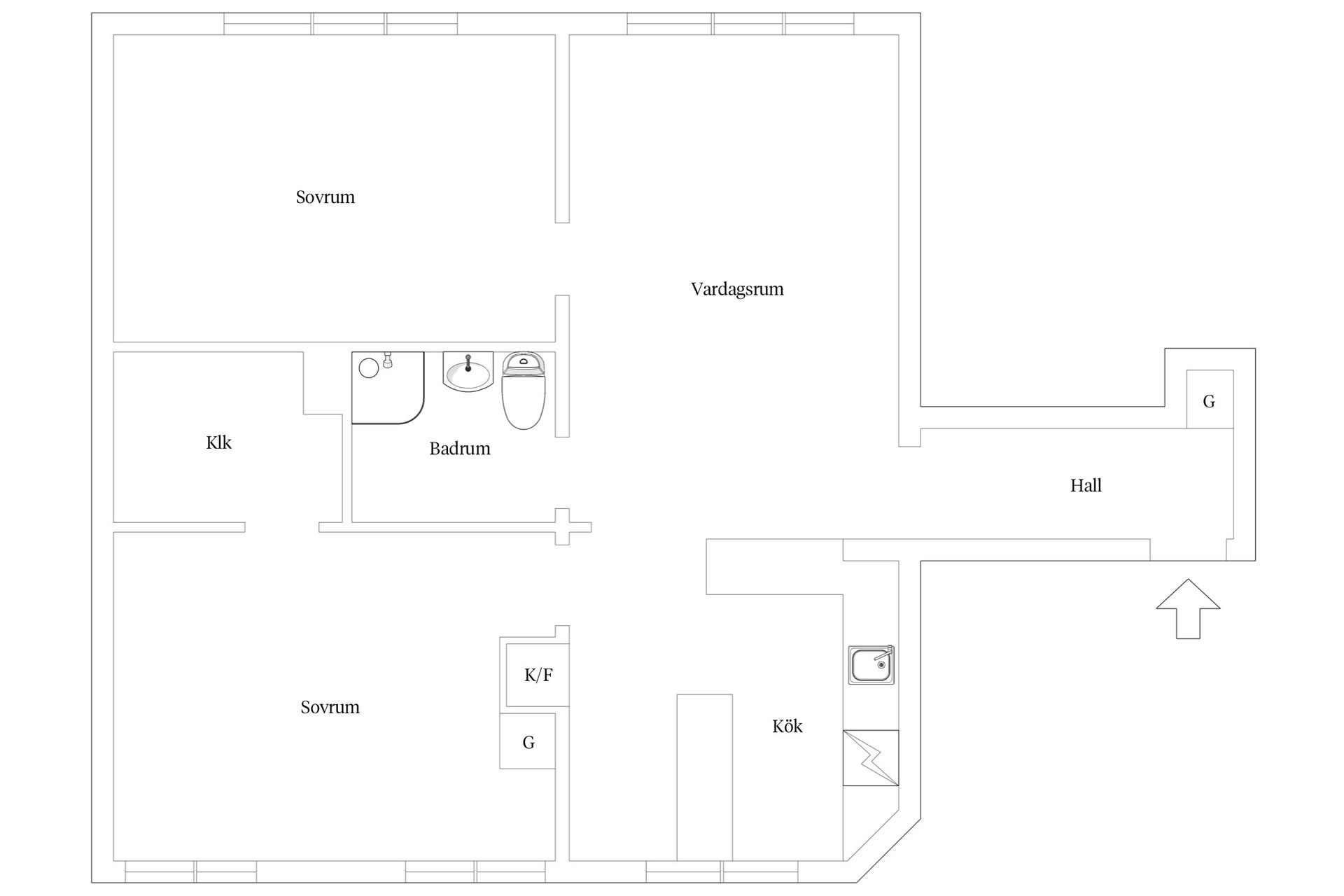 Bostadsrätt, Södra Stenbocksgatan 93 B, Olympia, Helsingborg