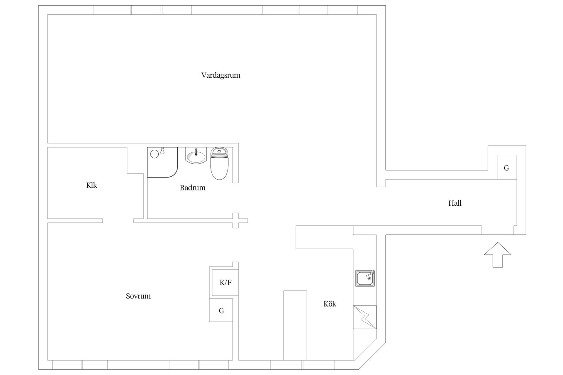 Bostadsrätt, Södra Stenbocksgatan 93 B, Olympia, Helsingborg