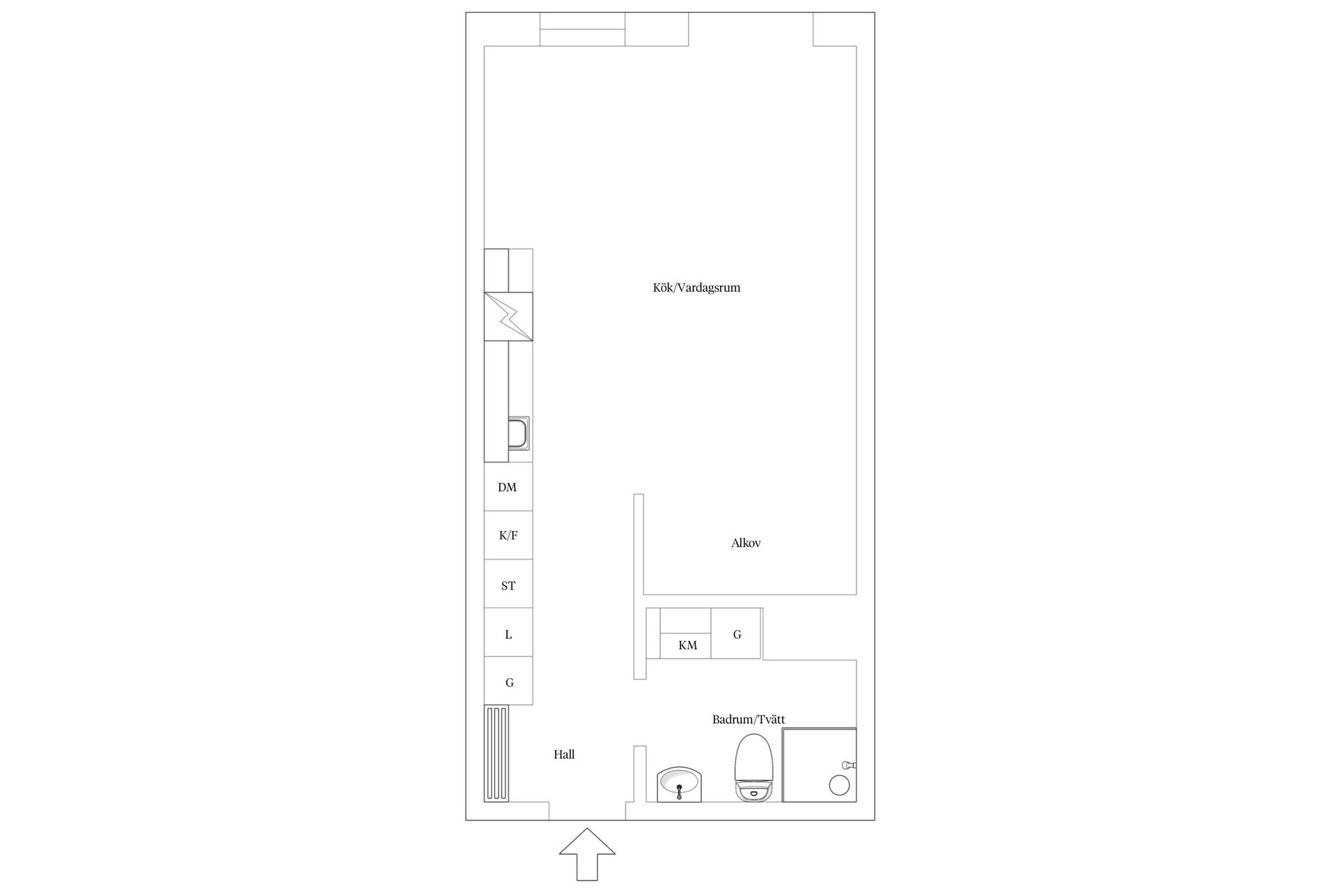 Bostadsrätt, Södra gränden 5, Kungälv - Centrum, Kungälv
