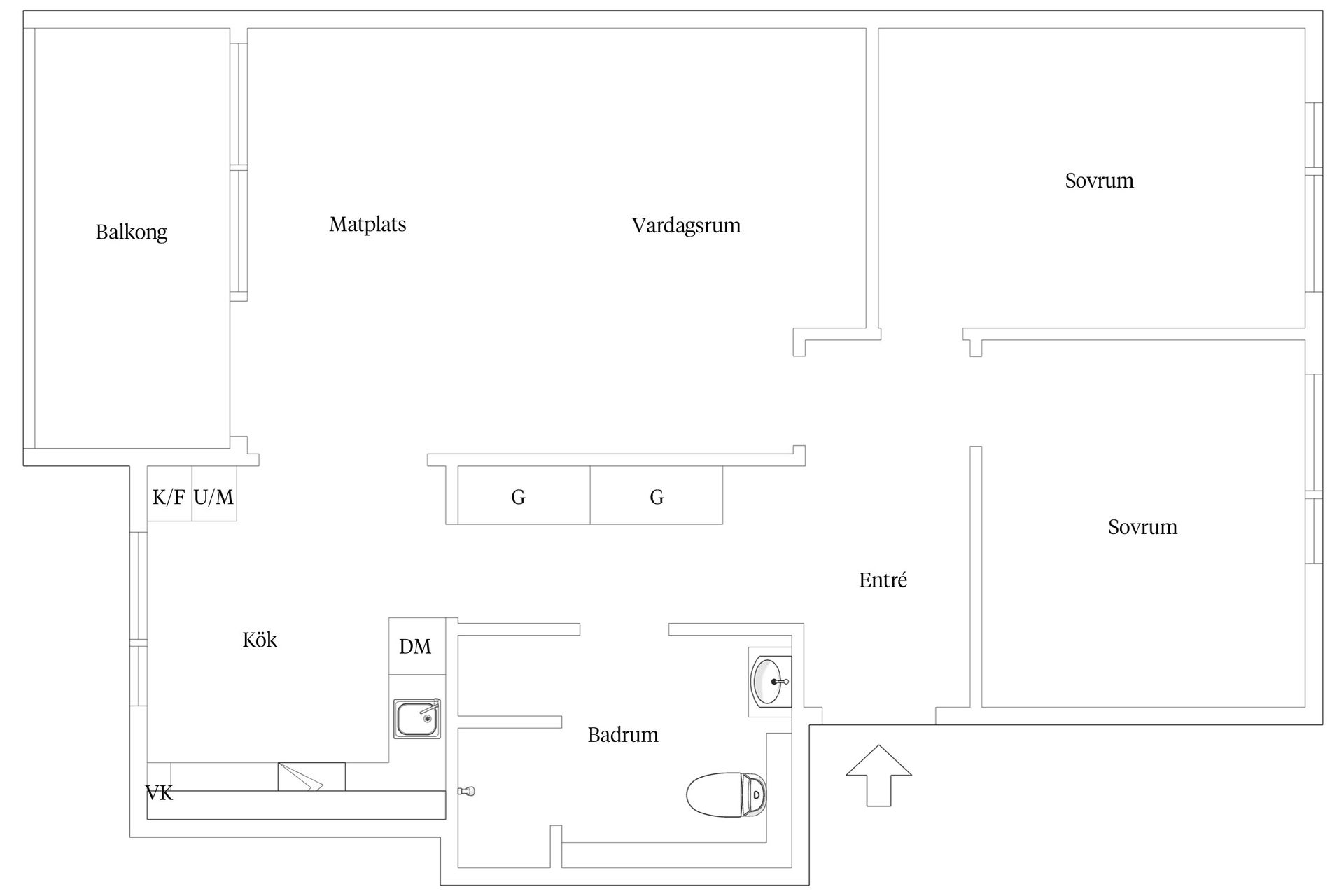 Bostadsrätt, Bergslagsgatan 7, Herrhagen, Karlstad