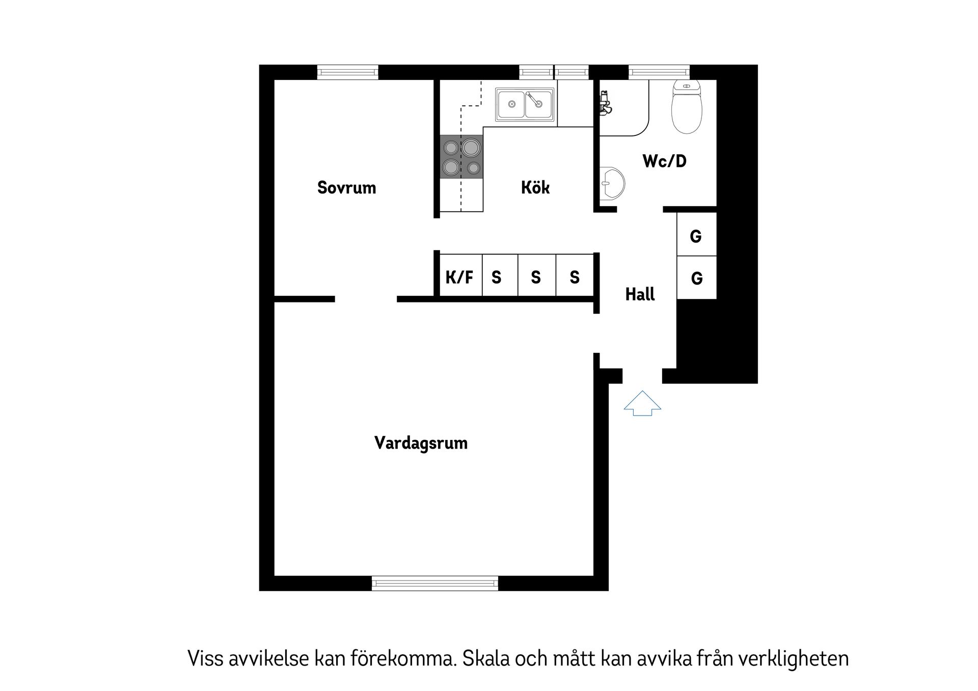 Bostadsrätt, Spångavägen 42D, Riksby, Stockholm