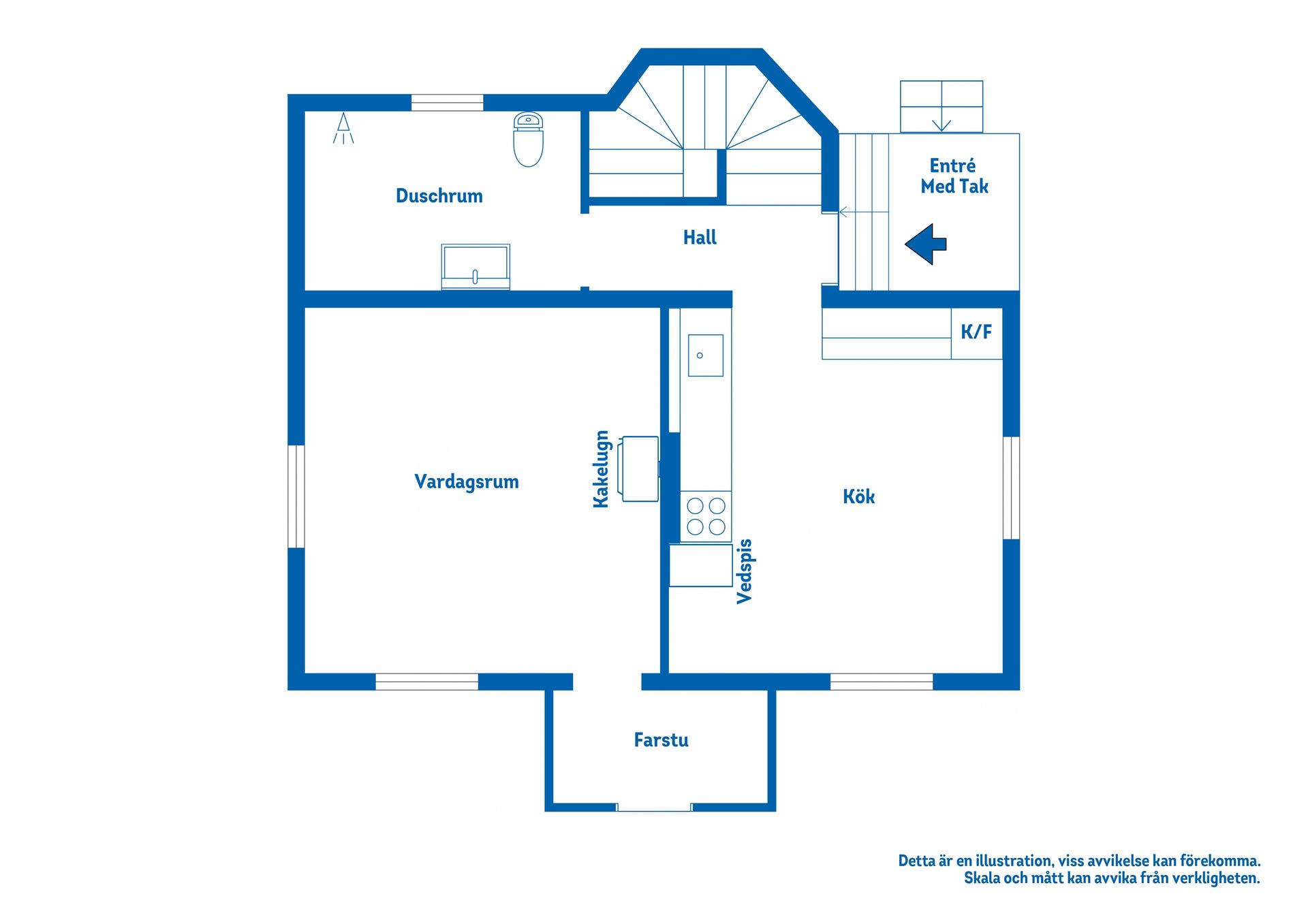Villa, Malmvägen 7, Strångsjö, Katrineholm