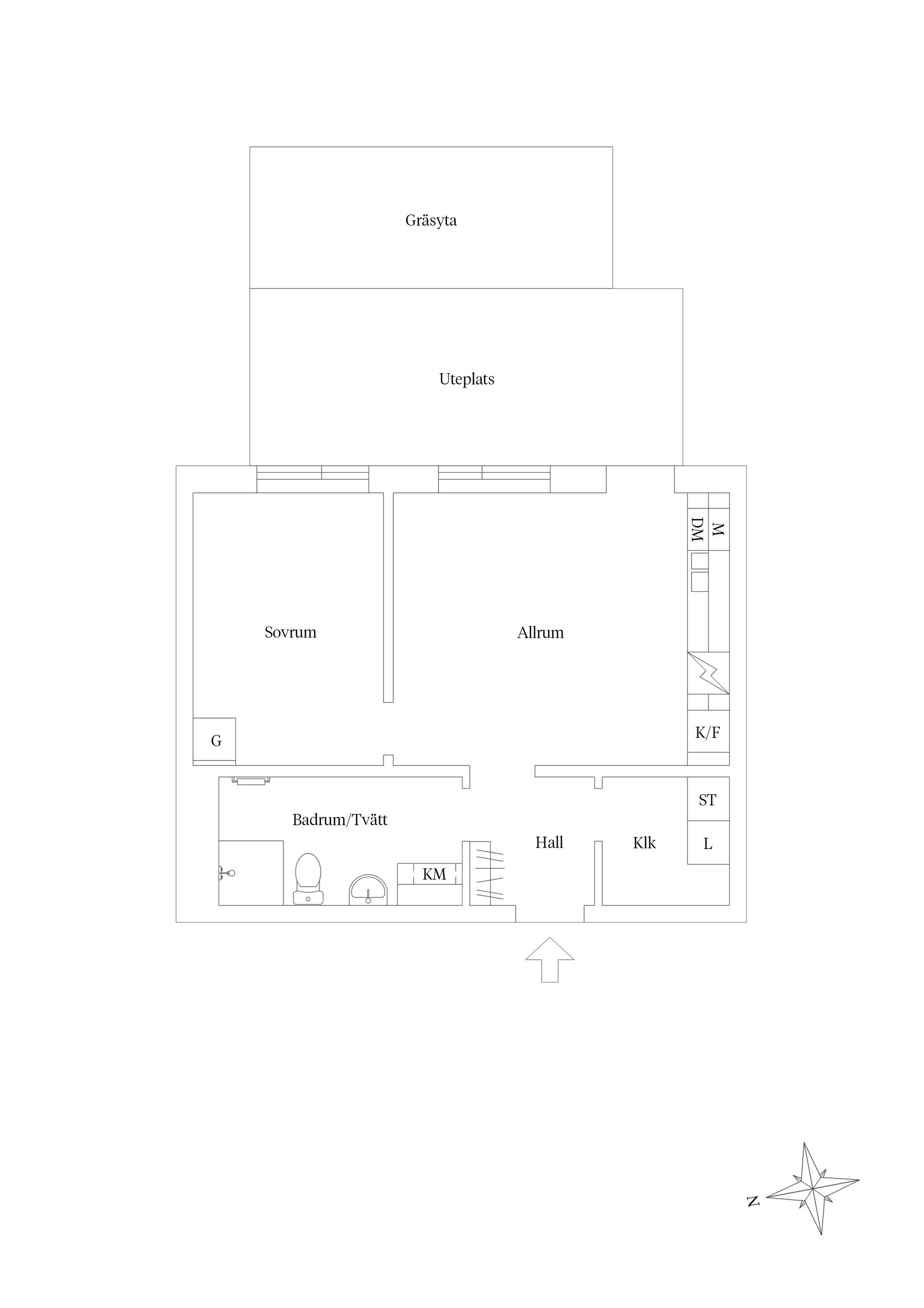 Bostadsrätt, Honnörsgatan 10, Södra Ekkällan, Linköping
