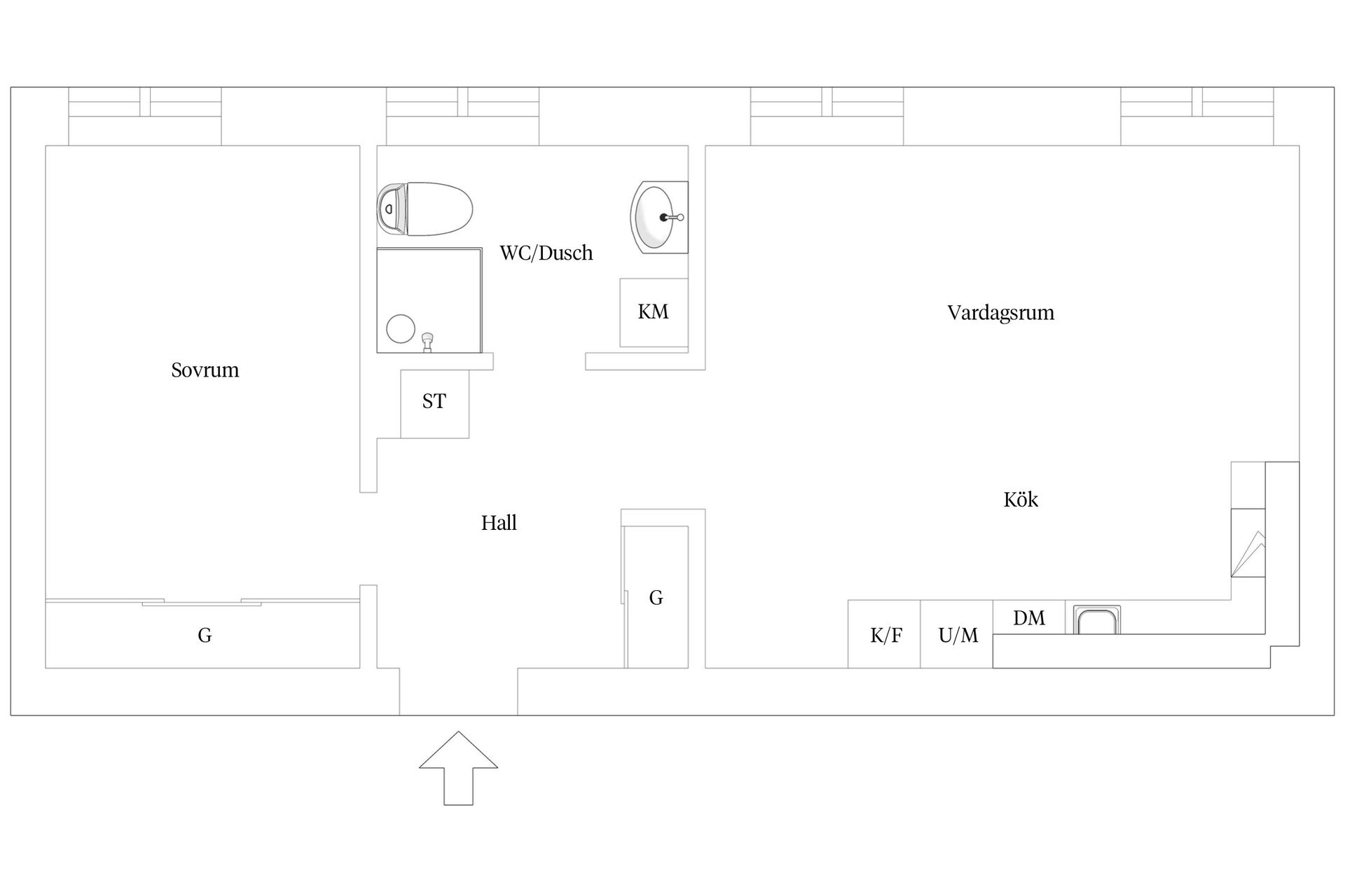 Bostadsrätt, Masthuggstorget 5, Linné - Masthugget, Göteborg