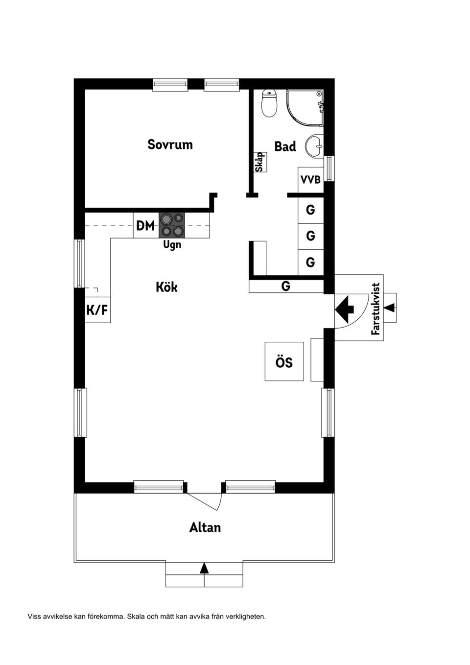 Fritidshus, Rödberget 208, Strömsund, Luleå