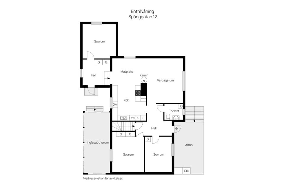 Villa, Spånggatan 12, Svalliden, Oskarshamn