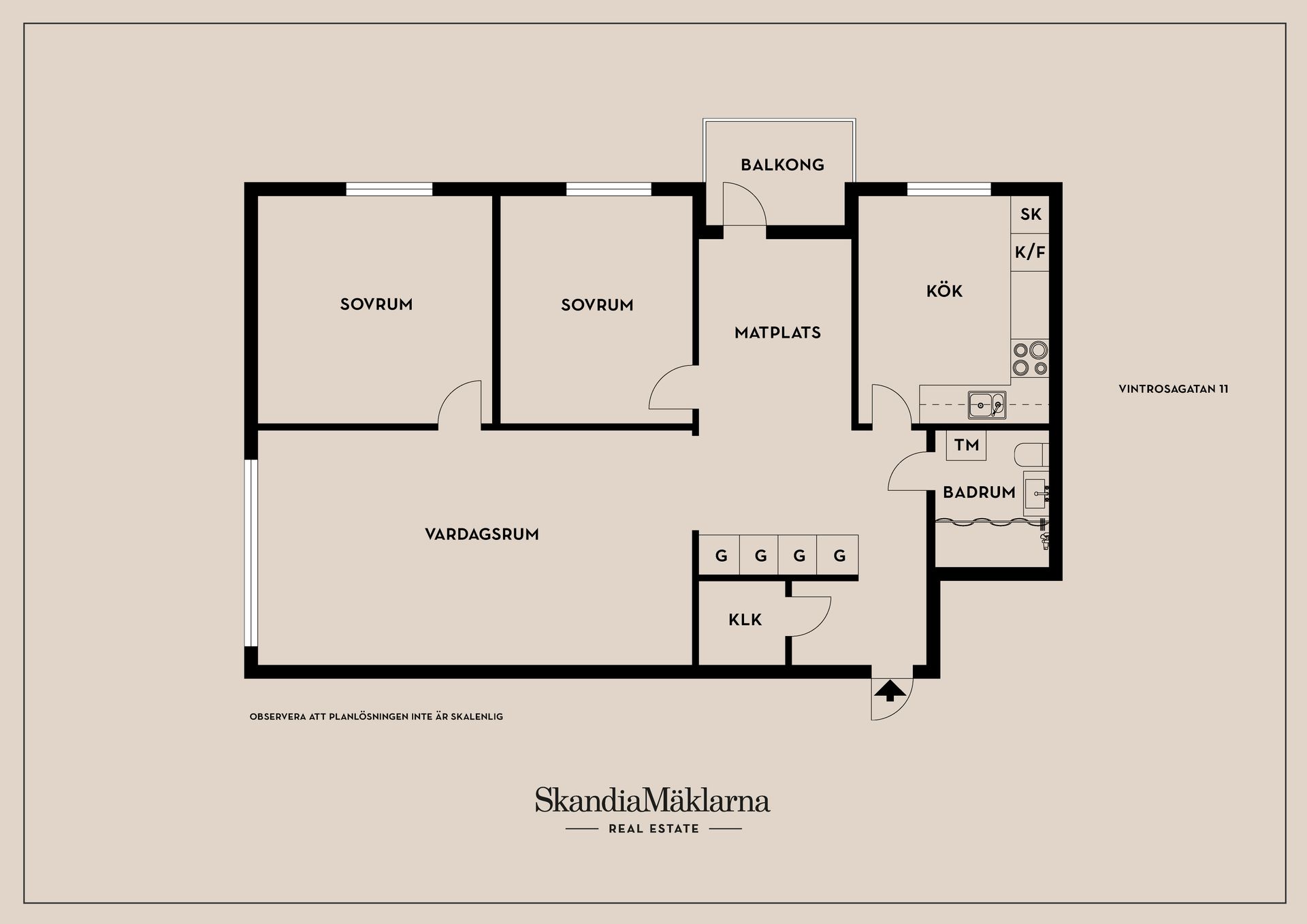 Bostadsrätt, Vintrosagatan 11, Hagsätra, Stockholm