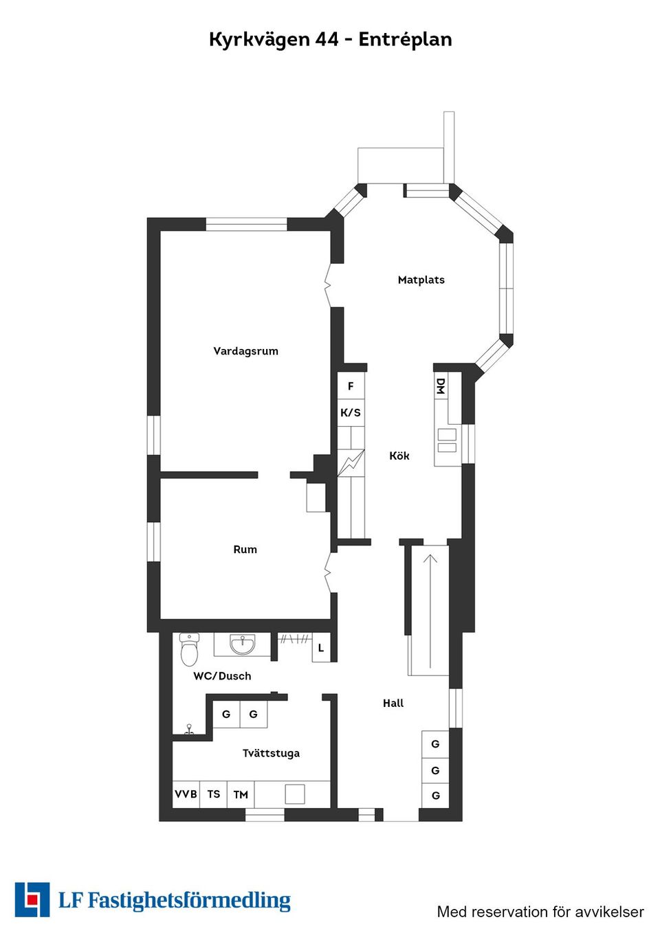 Villa, Kyrkvägen 44, Simlångsdalen, Halmstad