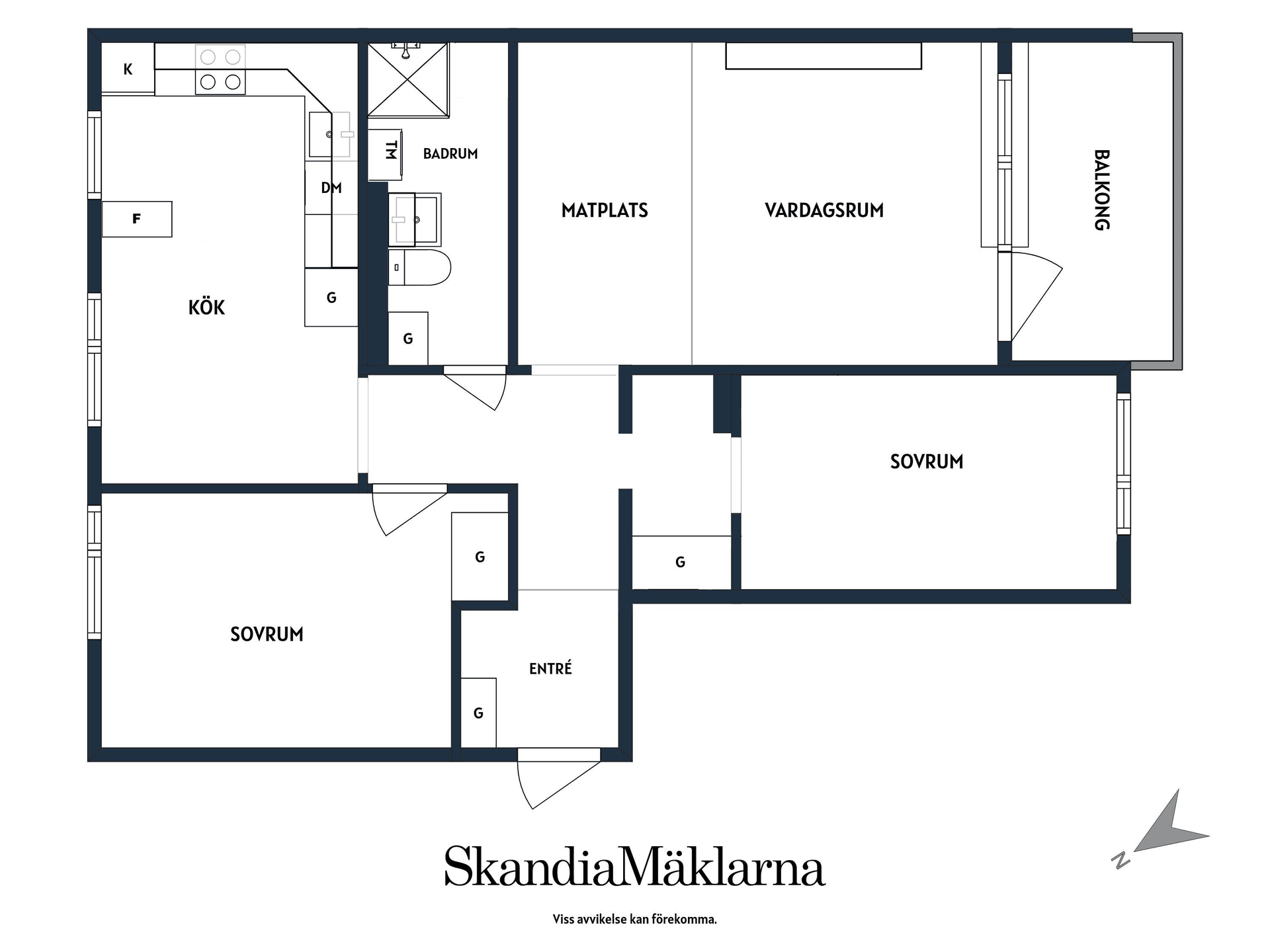 Bostadsrätt, Idrottsgatan 3, Centralt, Tidaholm