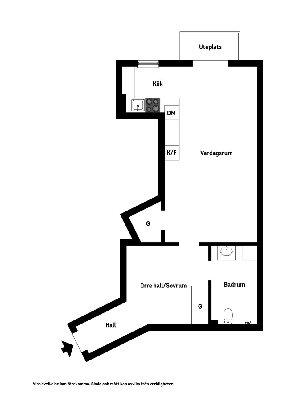 Bostadsrätt, Gjutargatan 4A, Kungsholmen - Kungsbro strand, Stockholm