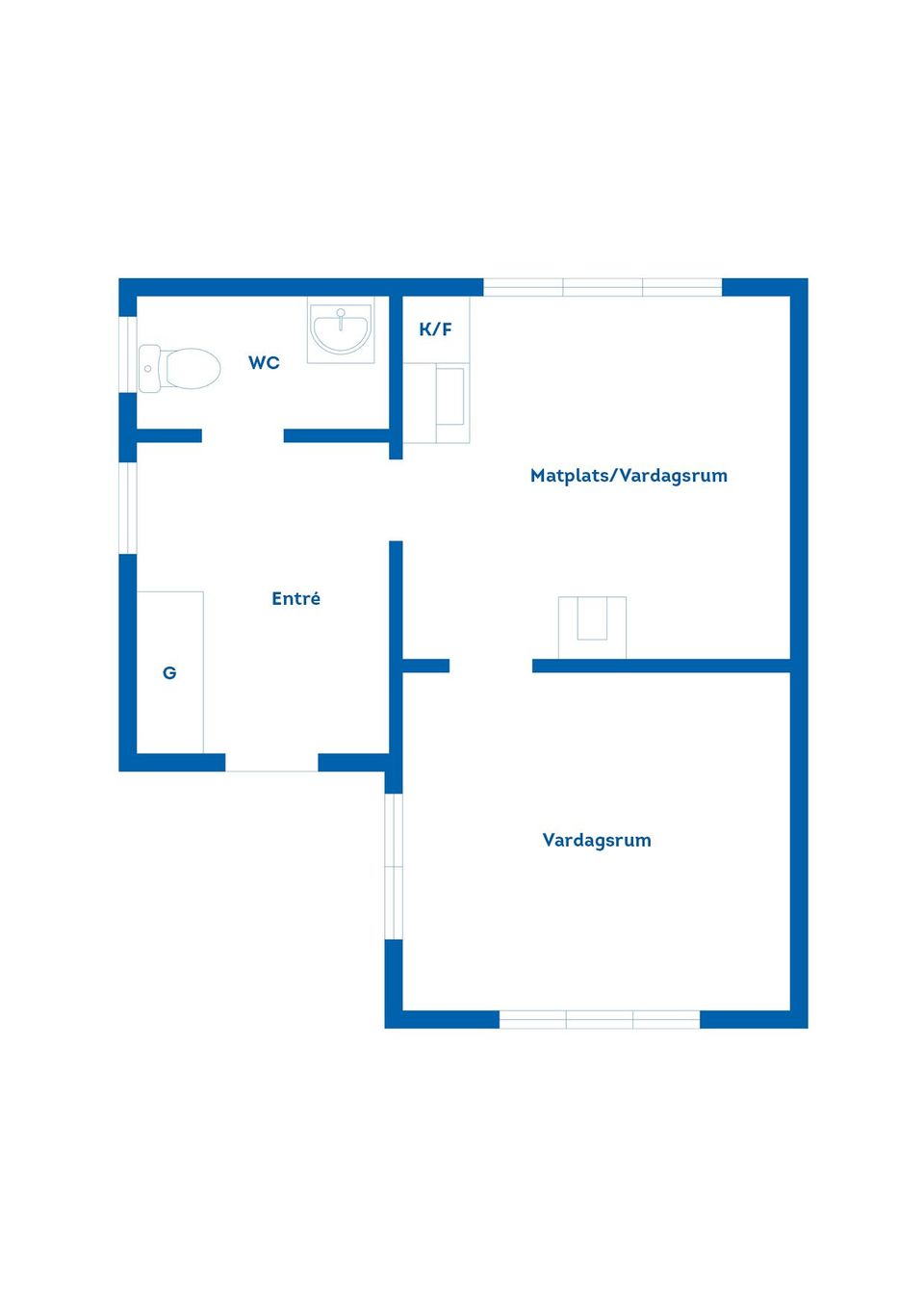 Villa, Källhagsvägen 4, Los, Hamra, Ljusdal