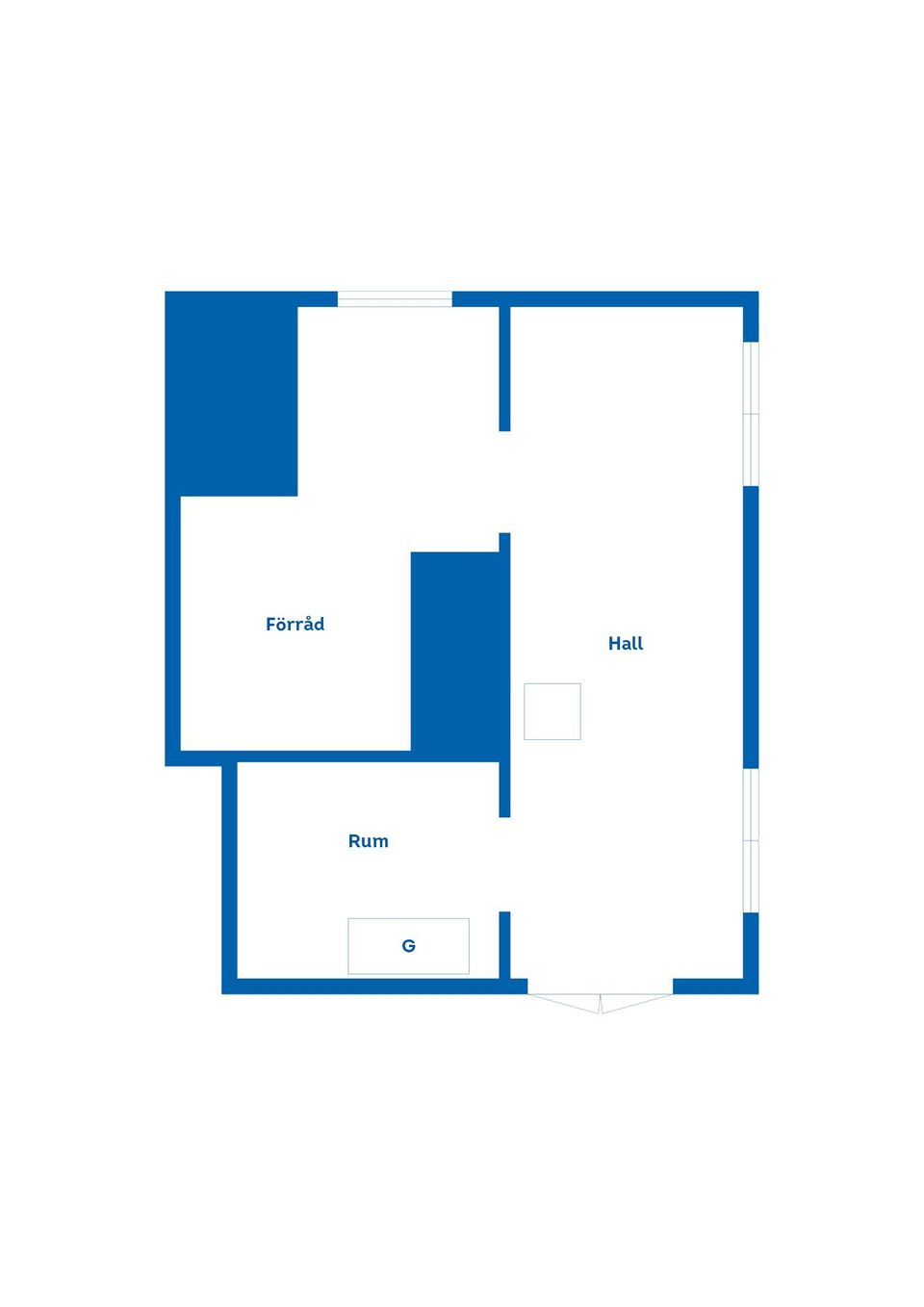 Villa, Källhagsvägen 4, Los, Hamra, Ljusdal