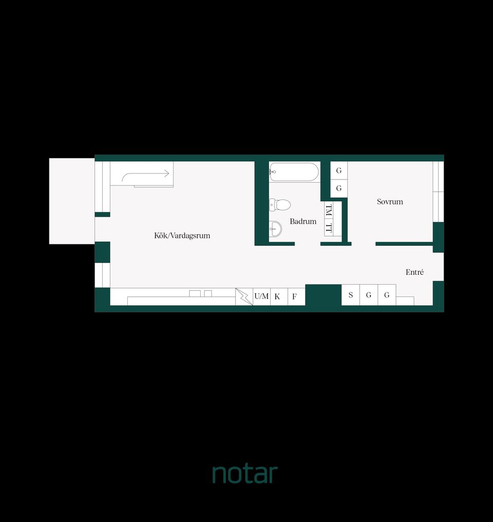 Bostadsrätt, Industrigatan 8K, Norra Sorgenfri, Malmö