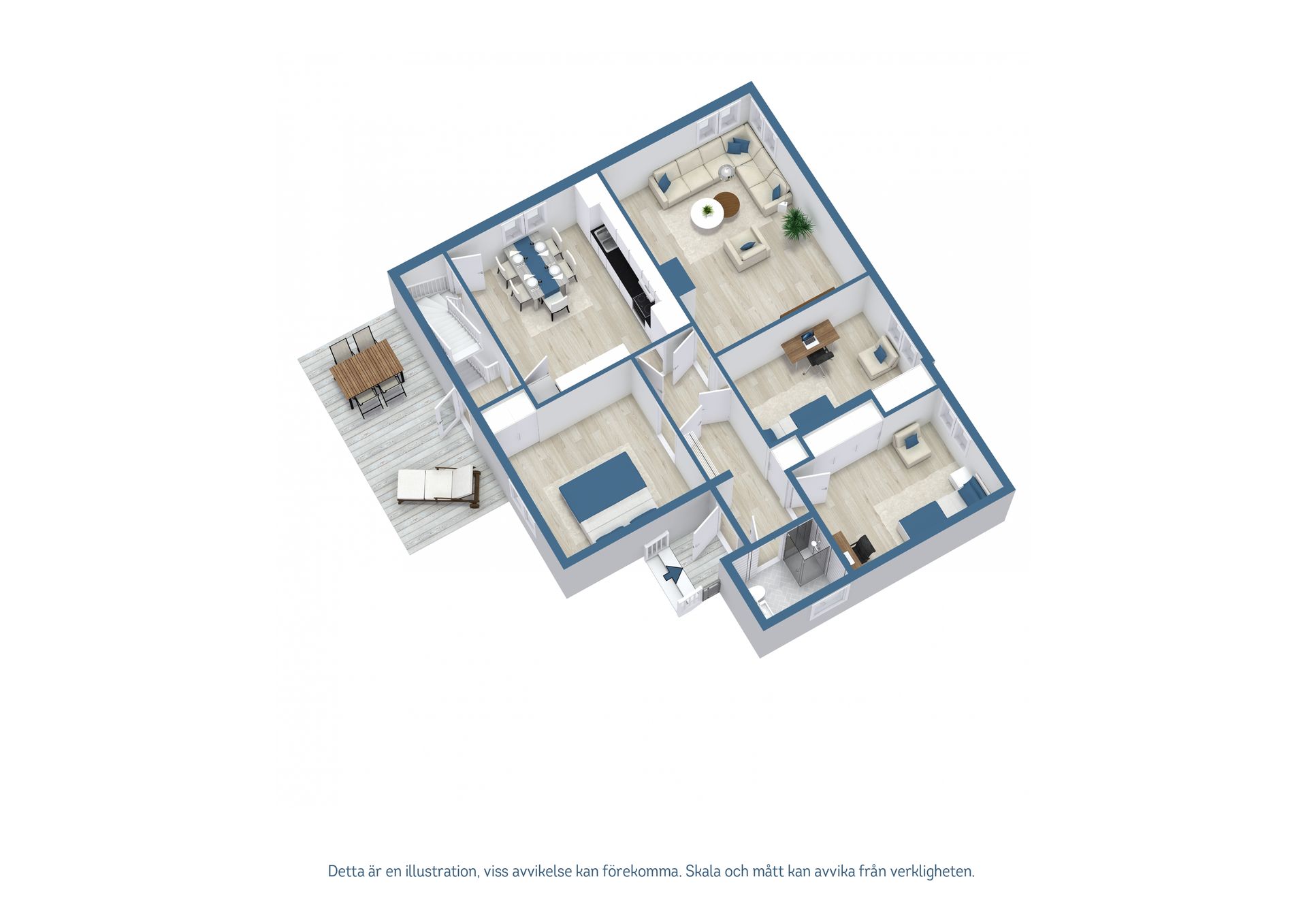 Villa, Dammarvägen 17, Öje, Malung-Sälen