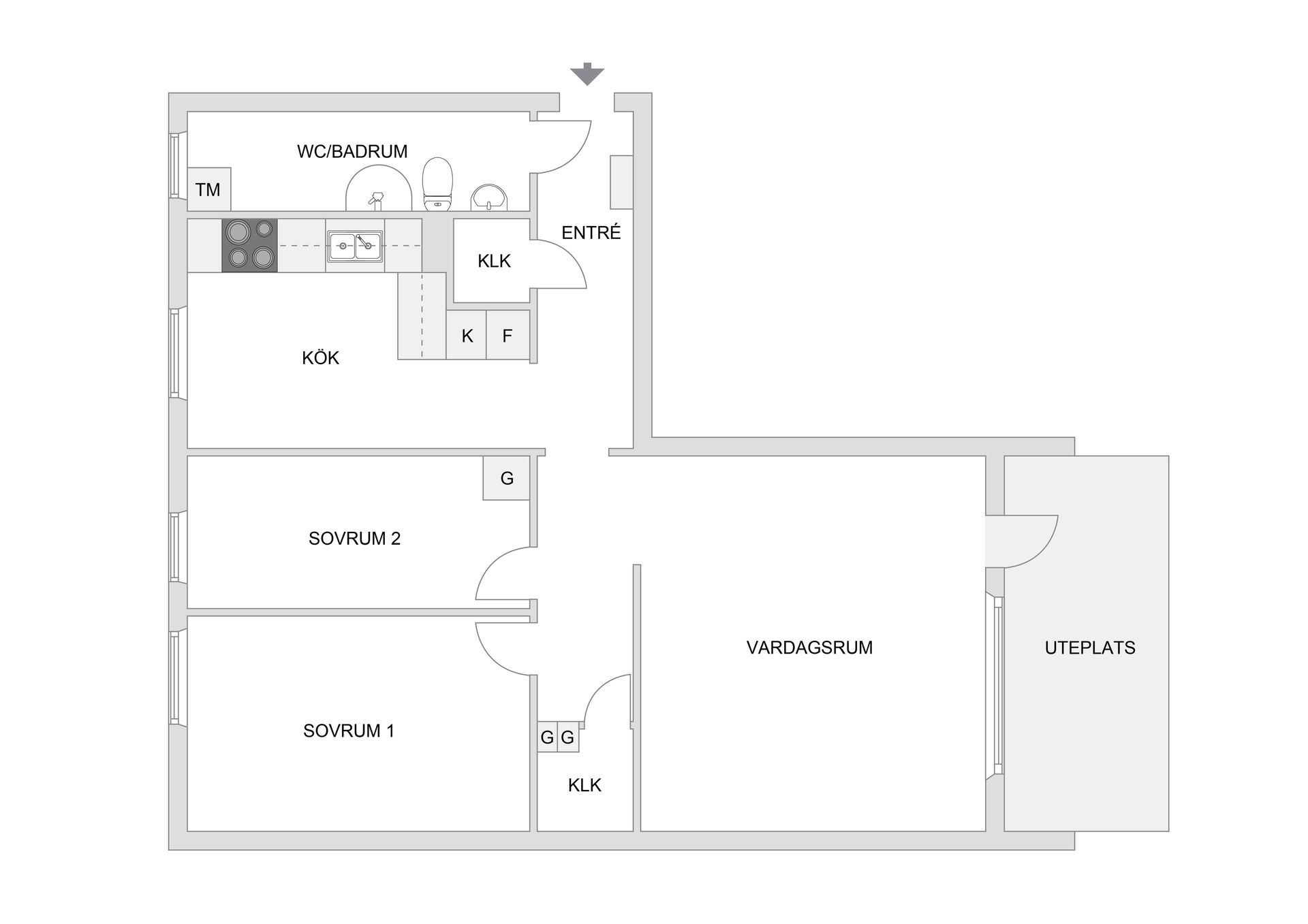 Bostadsrätt, Axvägen 3, Viksjö, Järfälla