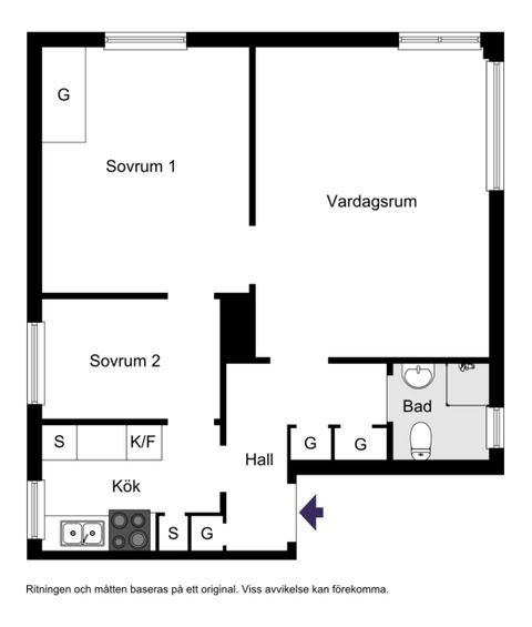 Bostadsrätt, Boråsvägen 7, Hammarbyhöjden, Johanneshov, Stockholm