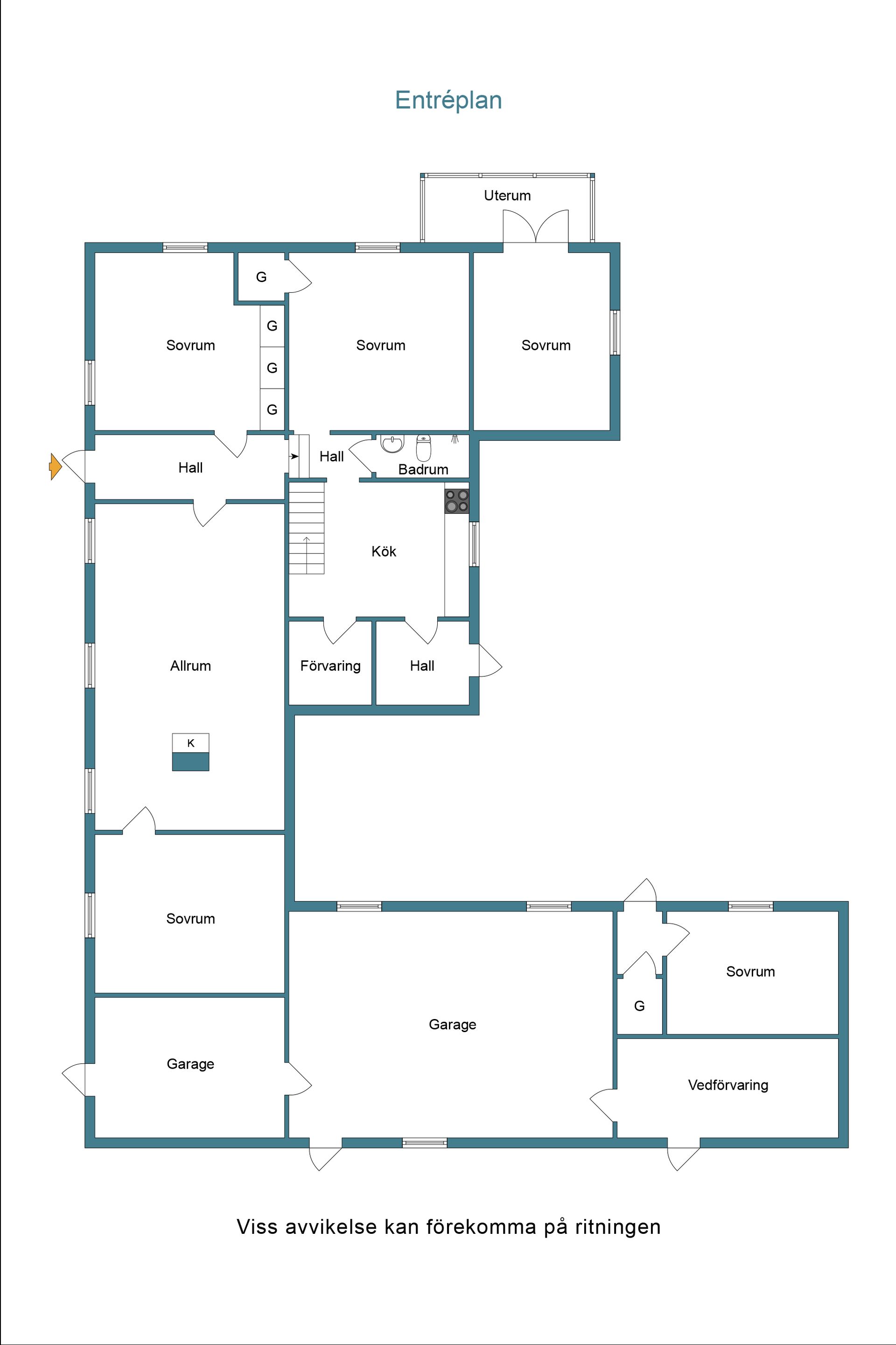 Villa, Bondrum 1317, Tomelilla