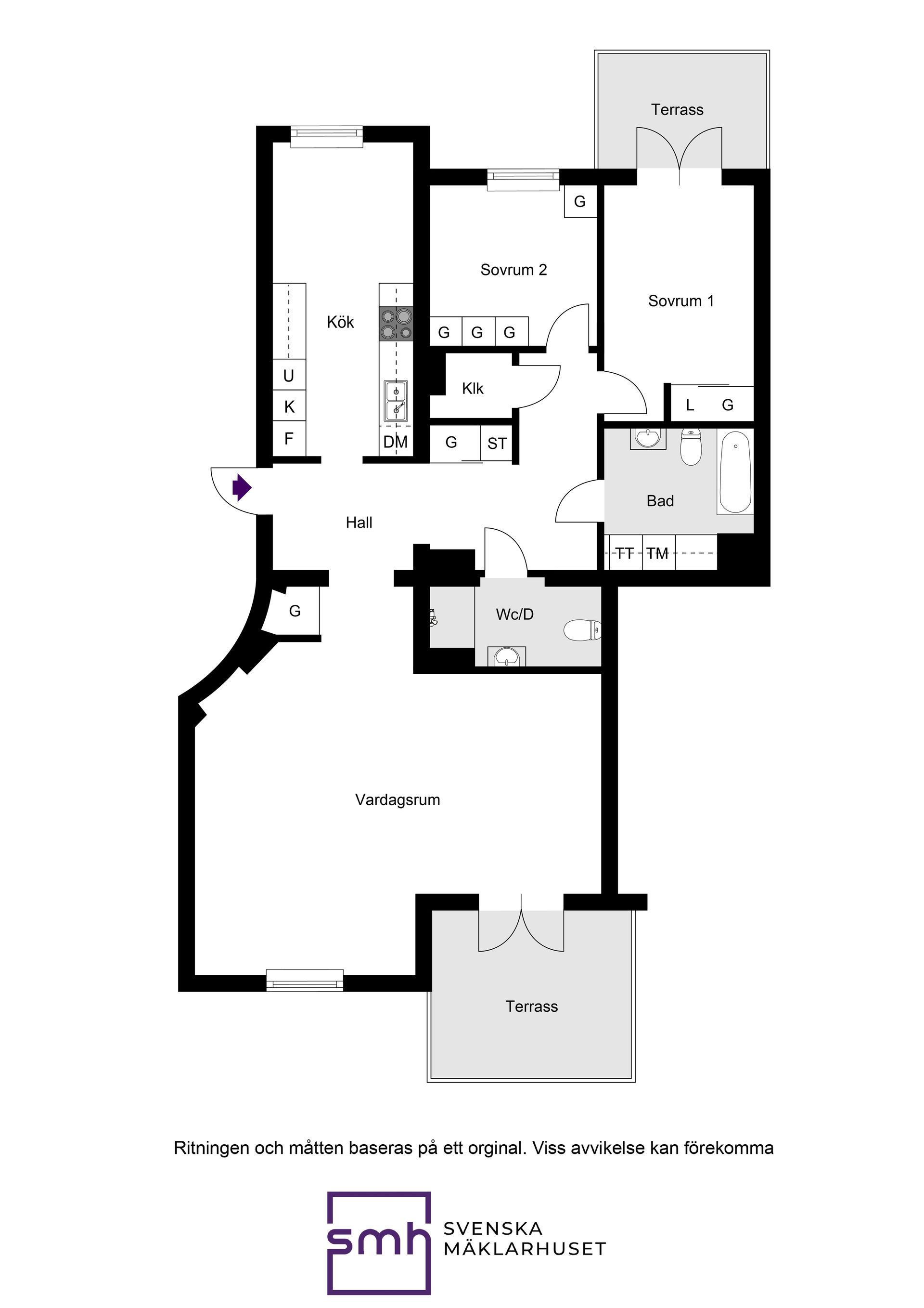 Bostadsrätt, Follingbogatan 10, Bromma / Beckomberga, Stockholm