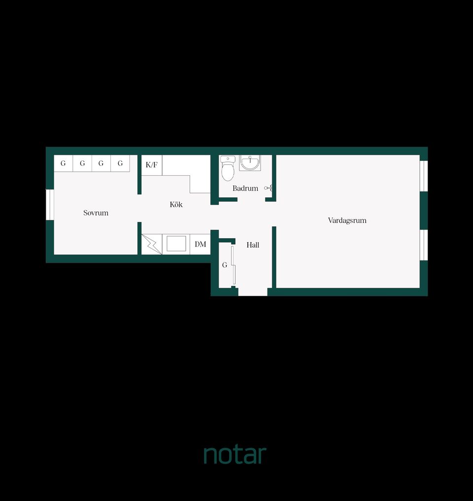 Bostadsrätt, Amiralsgatan 29B, S:t Knut, Malmö