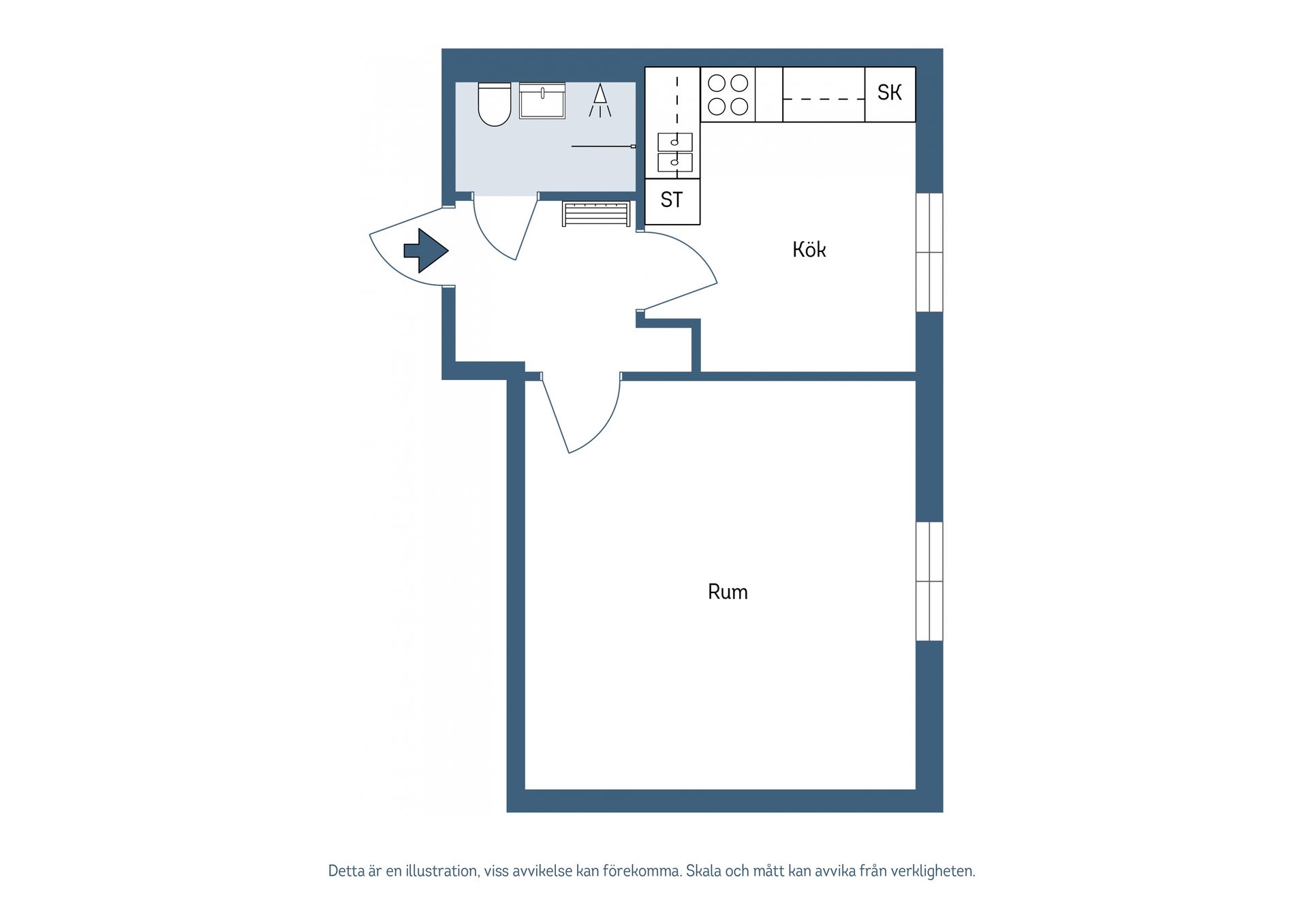 Bostadsrätt, Engelbrektsgatan 6 B, Östhammar