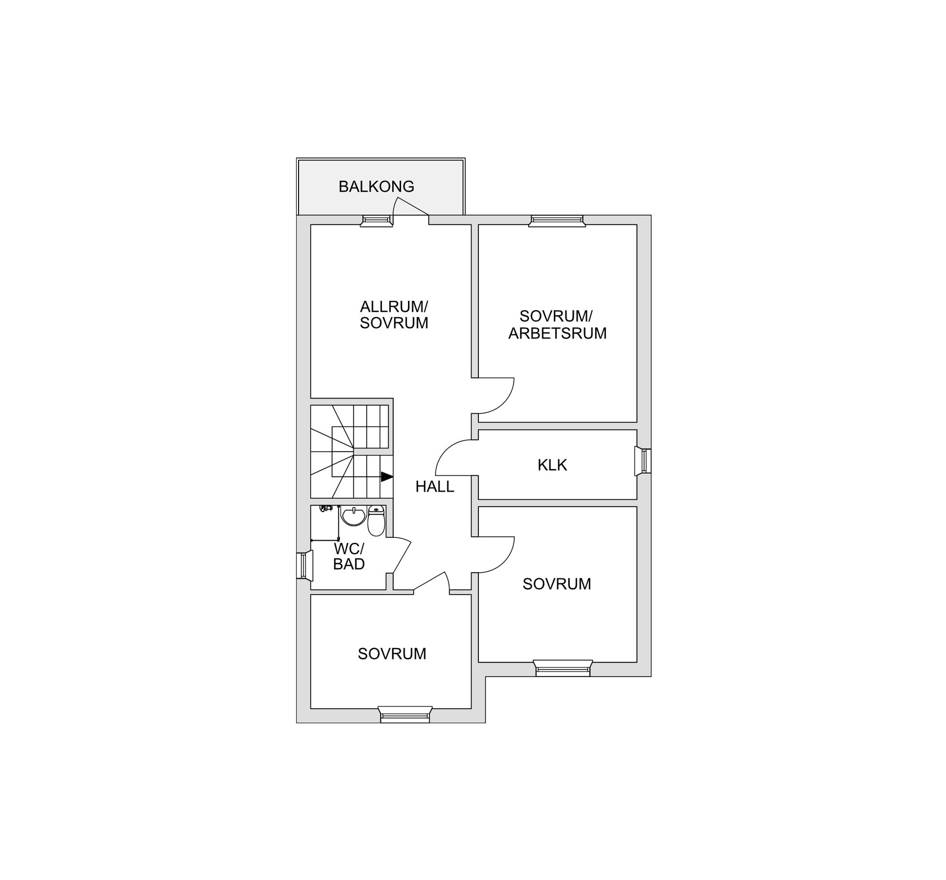 Radhus, Stångtjärnsvägen 244, Slätta, Falun