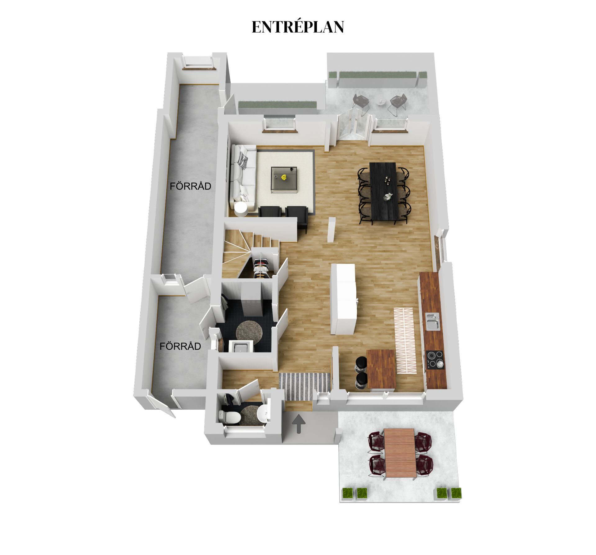 Radhus, Stångtjärnsvägen 244, Slätta, Falun