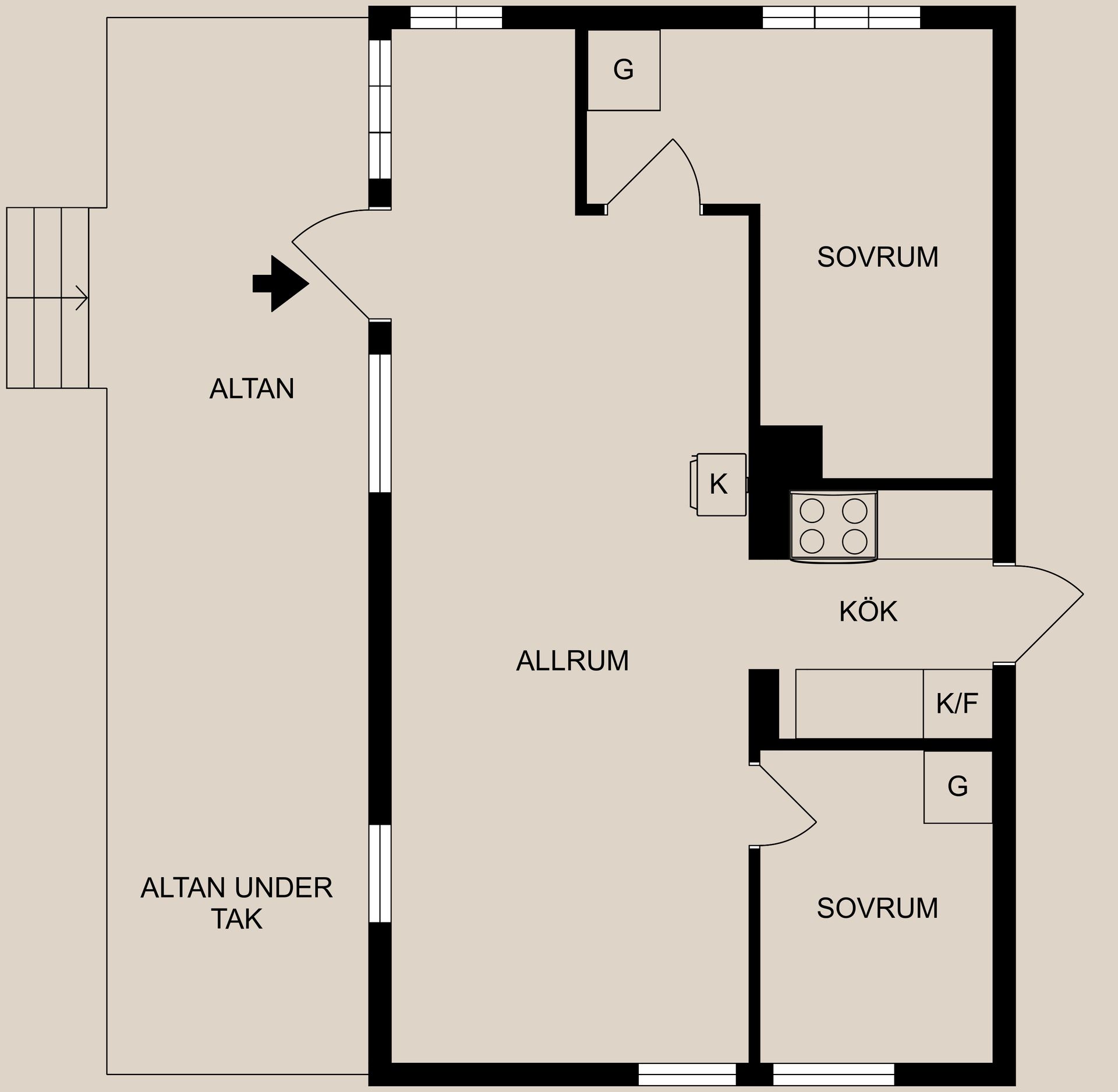 Fritidshus, Önskehemsvägen 42, Kårtorp, Norrköping
