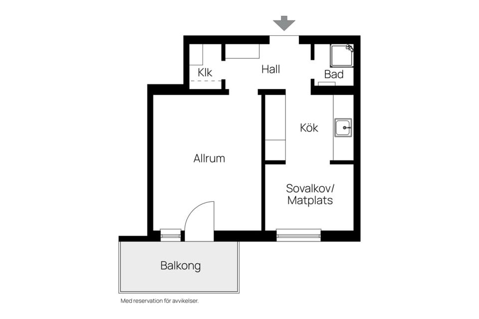 Bostadsrätt, Bromsgatan 2B, Centralt / Norr, Örebro