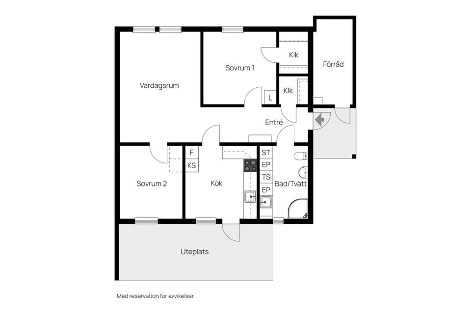 Bostadsrätt, Granatgatan 47, Henja, Gislaved