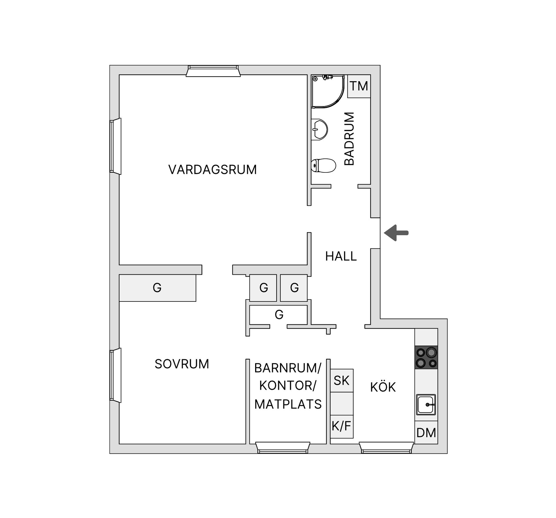 Bostadsrätt, Läroverksvägen 31A, Hersby, Lidingö