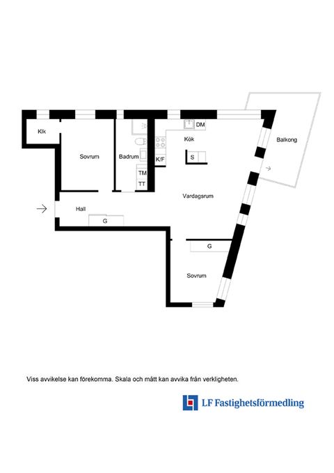 Bostadsrätt, Isbergs gata 8A, Dockan, Malmö