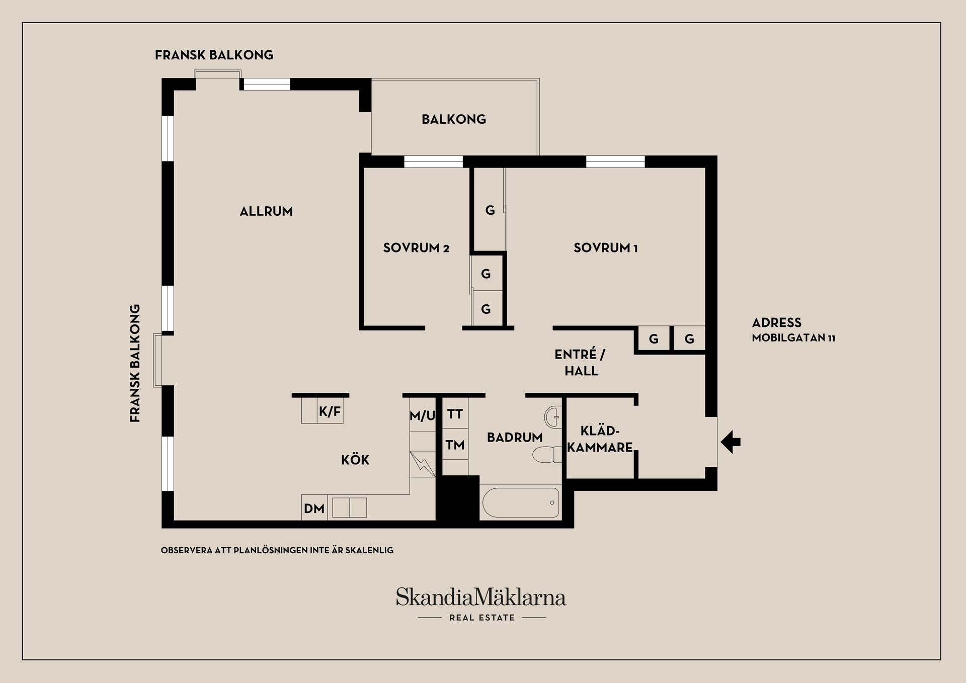 Bostadsrätt, Mobilgatan 11, Telefonplan, Stockholm