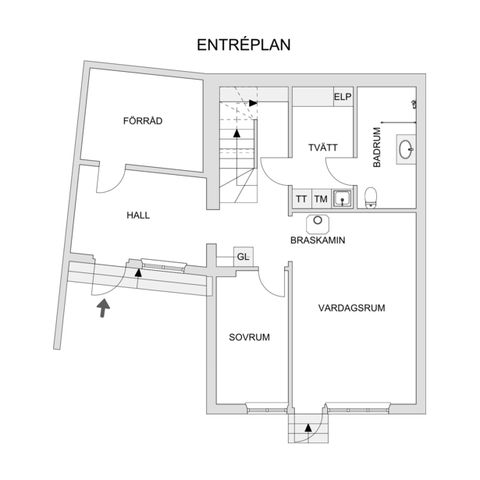Radhus, Apelvägen 8, Gustavsberg Ösby Grind, Värmdö