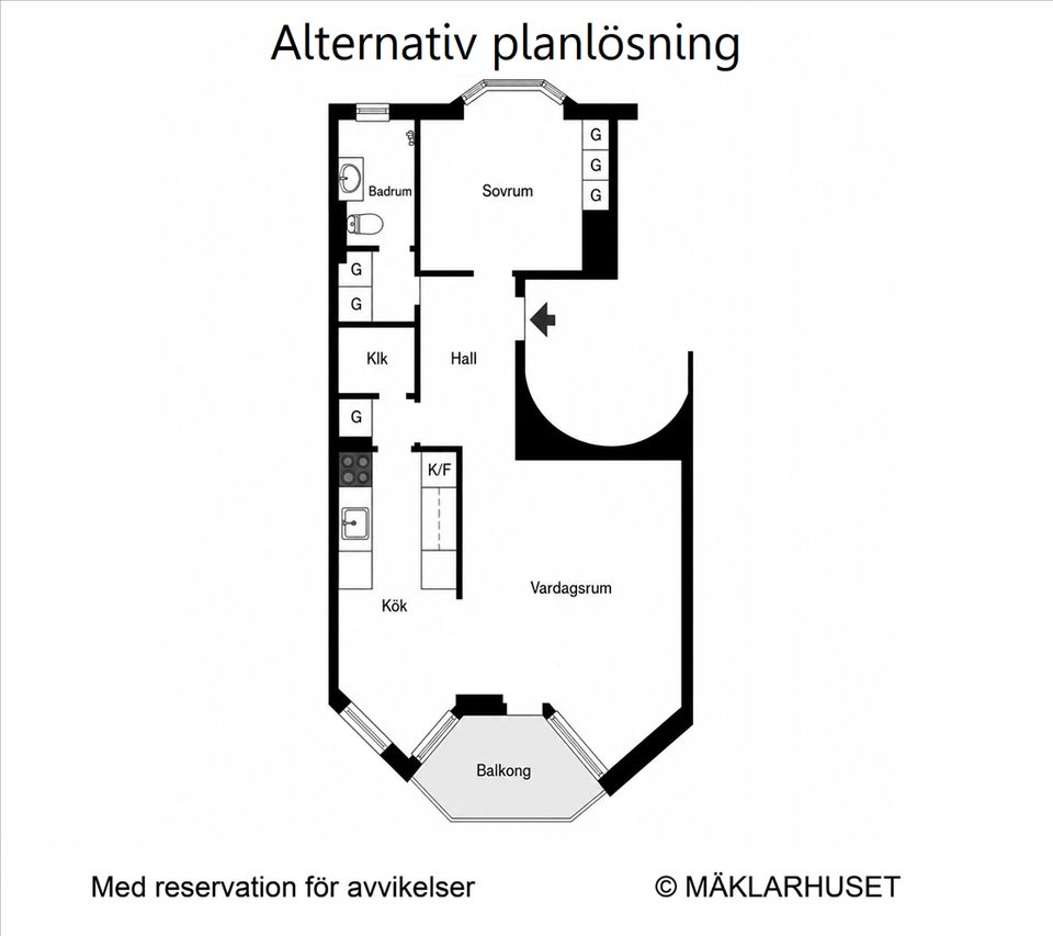 Bostadsrätt, Gubbkärrsvägen 29 S, Våning 2/4, Nockebyhov, Stockholm