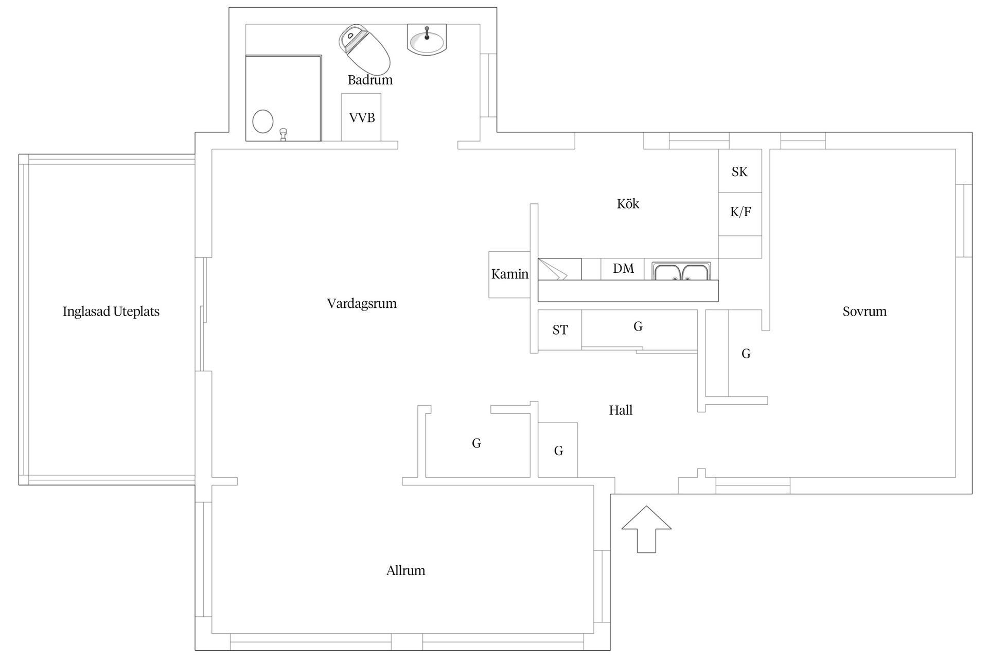 Fritidshus, Lönnviksvägen 4, Gångholmen, Västerås