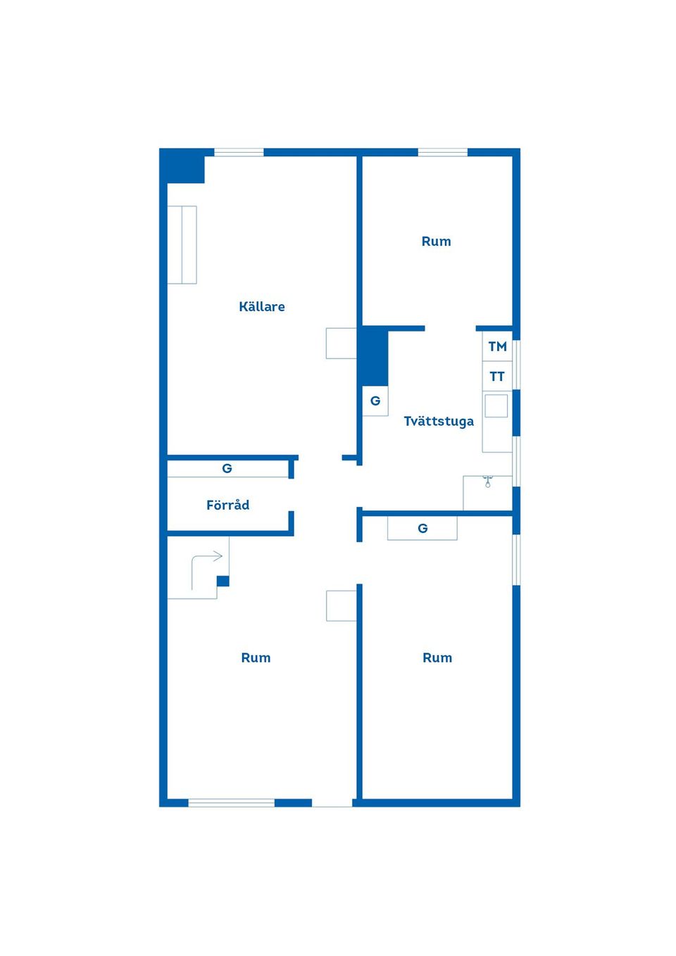 Villa, Norrbyvägen 23, Los, Ljusdal
