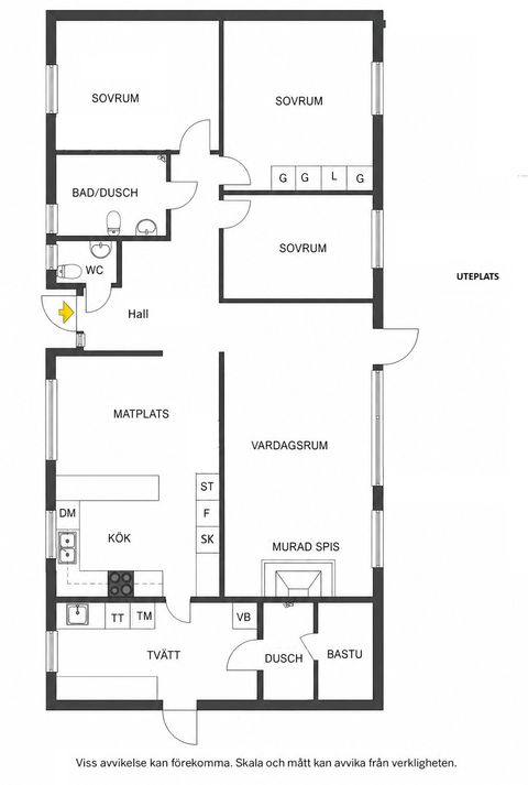 Villa, Johan Forsells väg 49, Hallstahammar