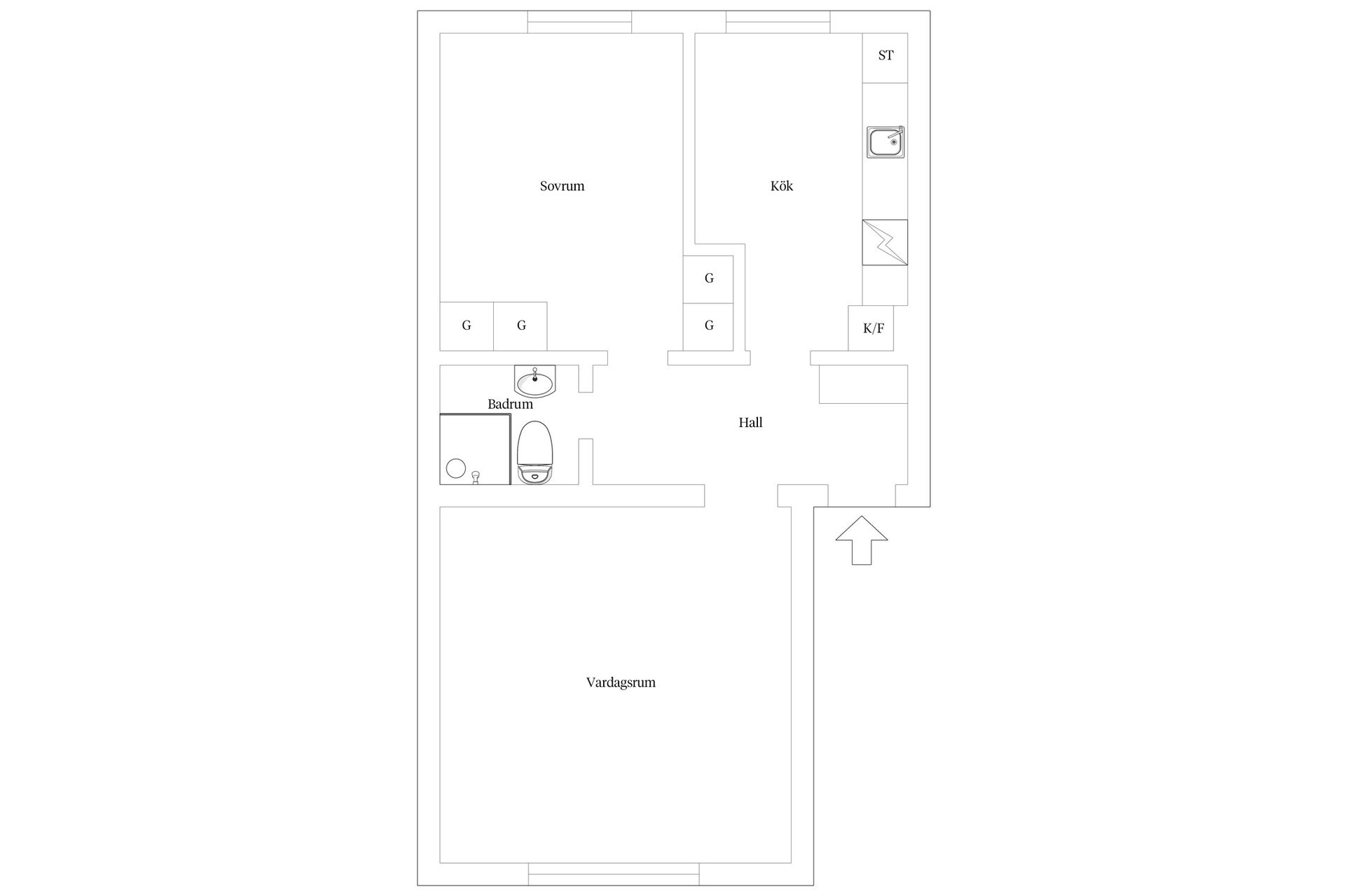 Bostadsrätt, Godemansgatan 11 B, Centrala Hisingen, Göteborg