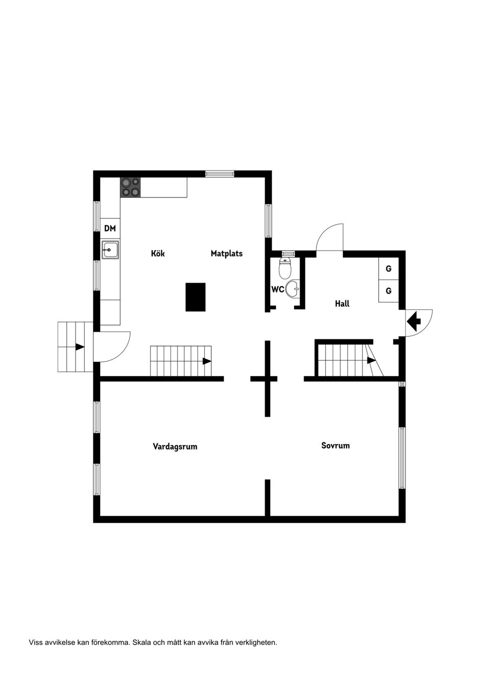 Villa, Norra Kyrkogatan 32, Visby, Gotland