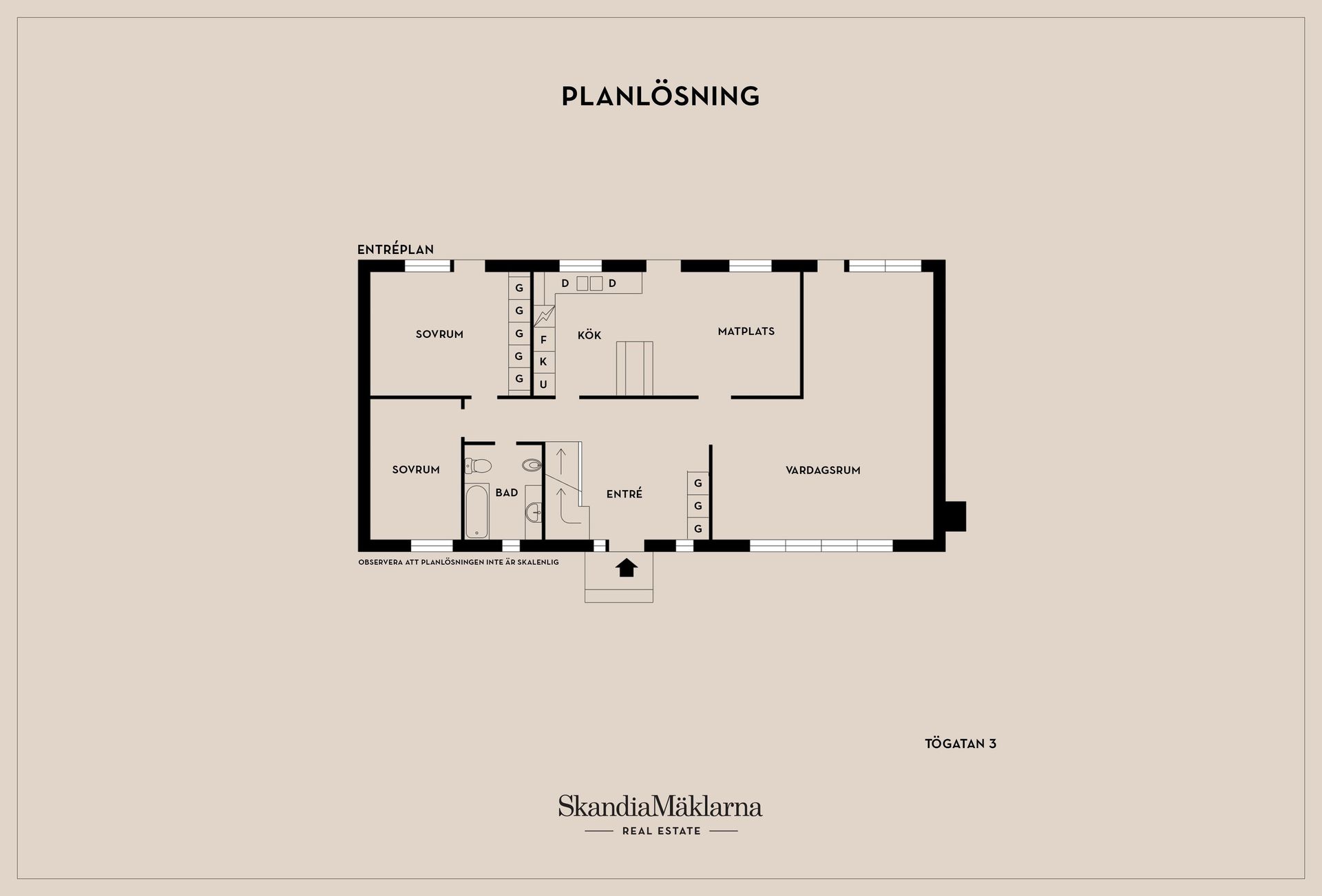 Villa, Tögatan 3, Ödåkra, Helsingborg